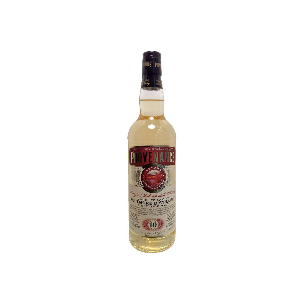 Aultmore McGibbon's Provenance 2000 10 Years Single Malt Whisky