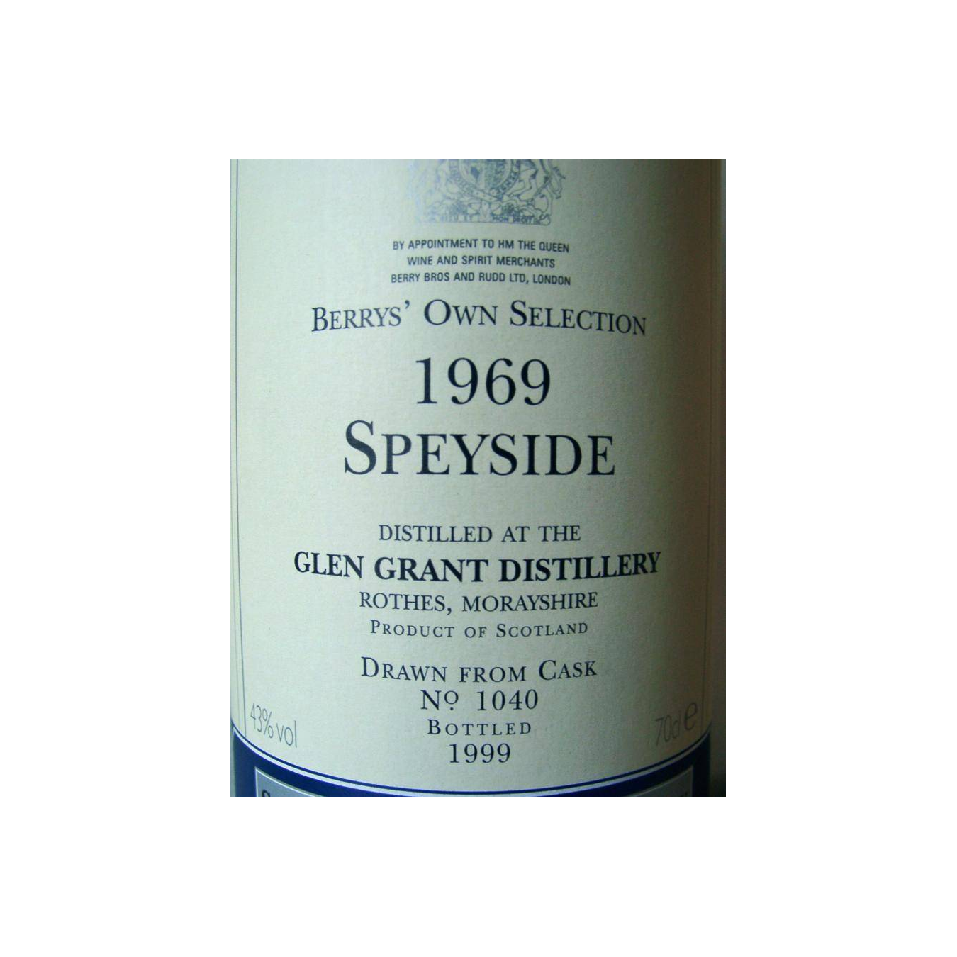 Glen Grant 1969 30 Years Single Malt Whisky 2