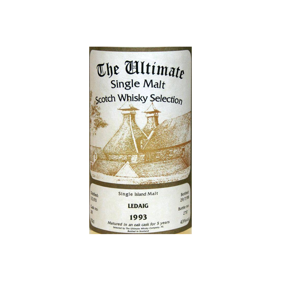Tobermory The Ultimate 1993 5 Years Single Malt Whisky 2