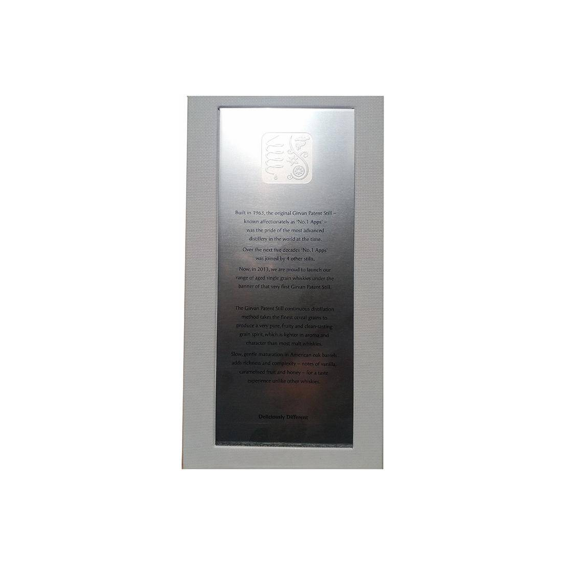 Girvan 25 Years Single Grain Whisky 3