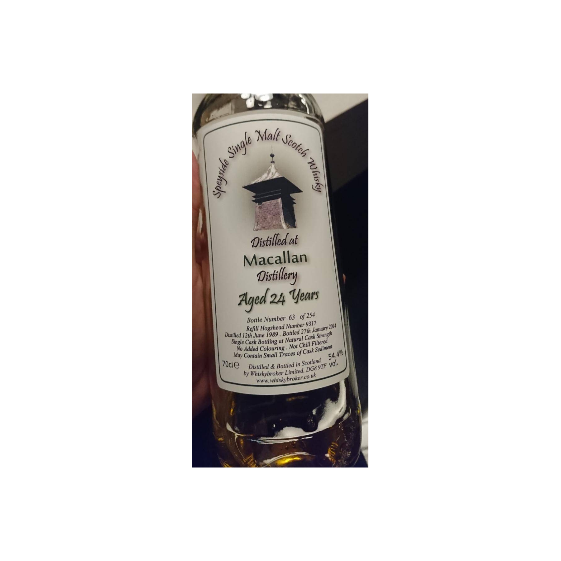 The Macallan 1989 24 Years Single Malt Whisky