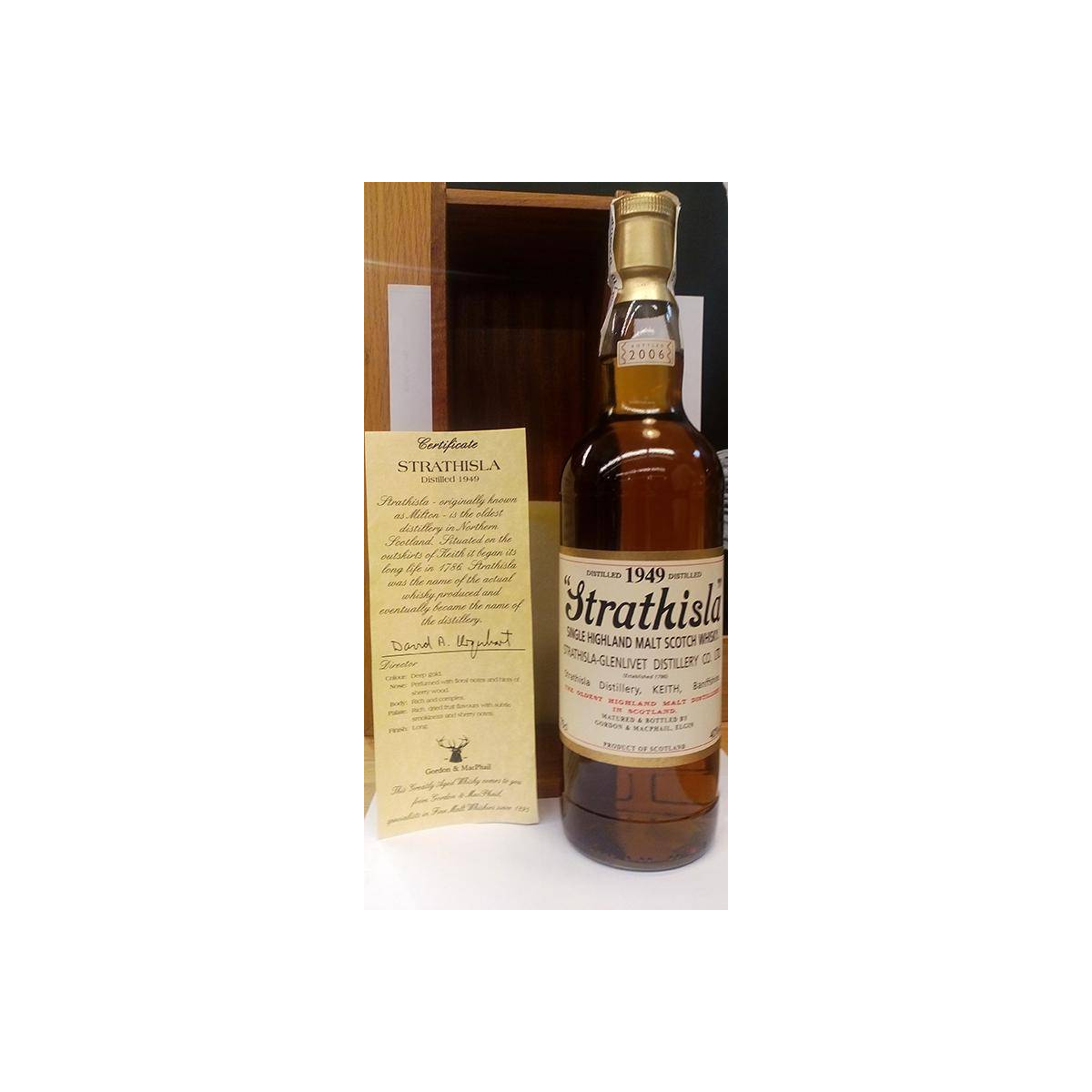 Strathisla Licensed Bottling 1949 56 Years Single Malt Whisky 2