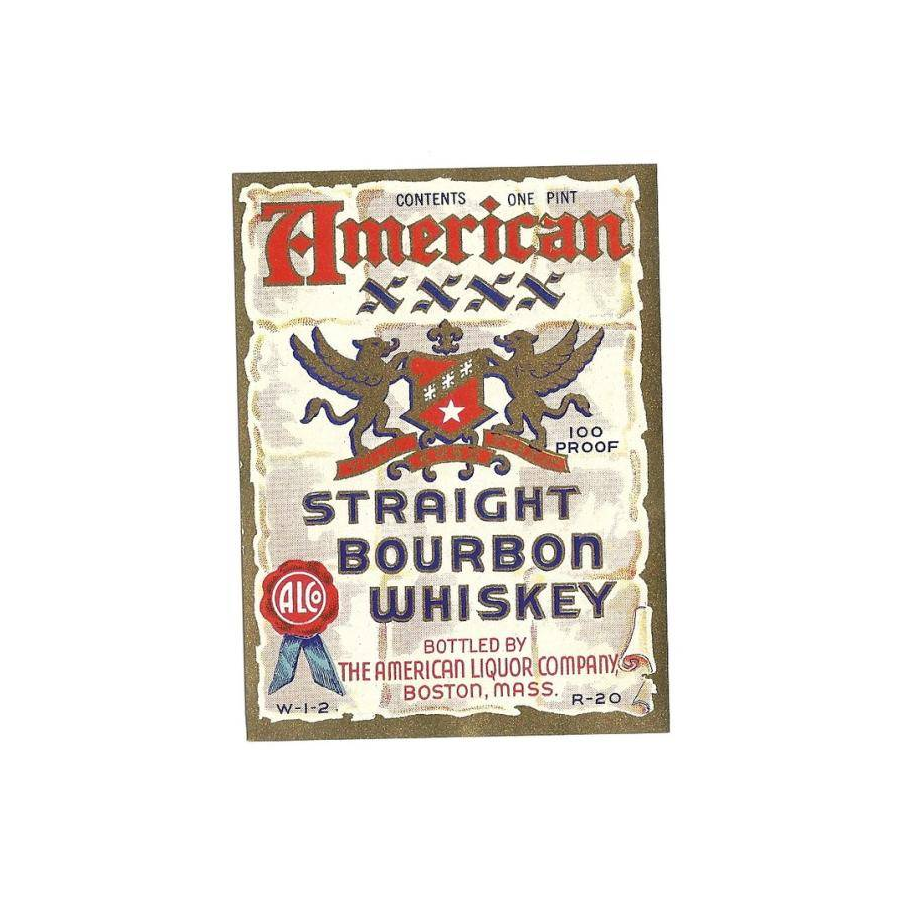 American XXXX Straight Bourbon Whiskey