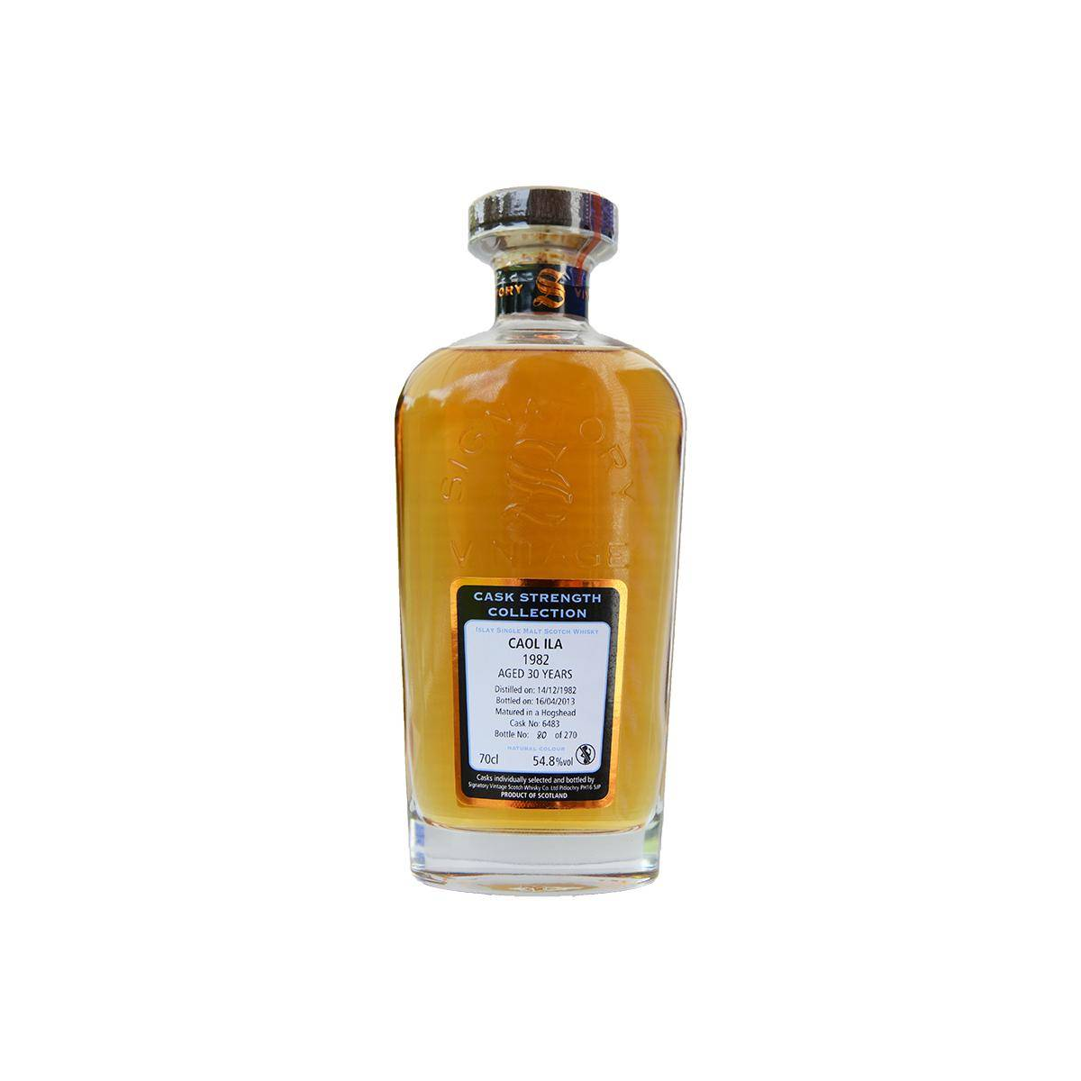 Caol Ila Cask Strength Collection 1982 30 Years Single Malt Whisky