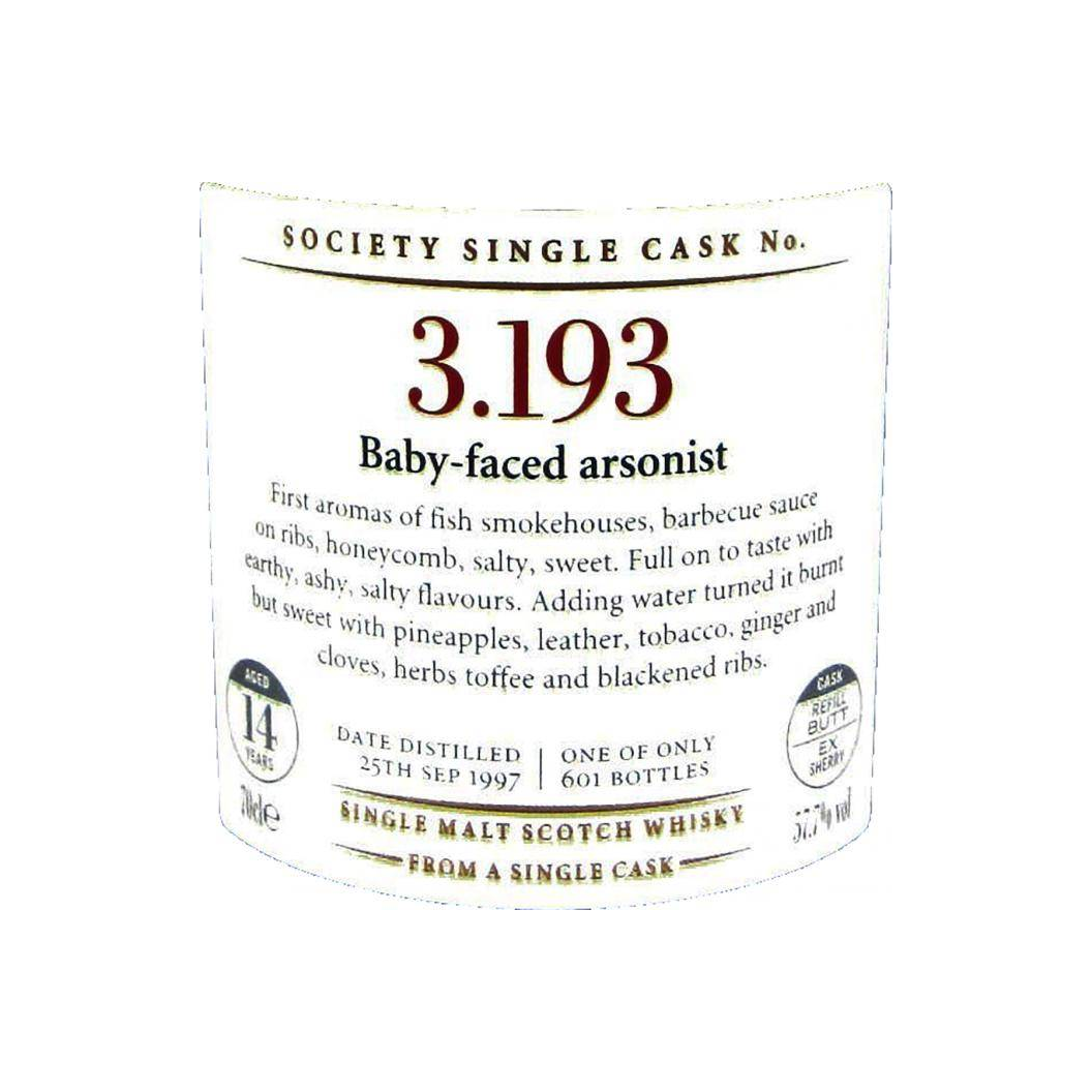 The Scotch Malt Whisky Society 1997 14 Years Single Malt Whisky 2
