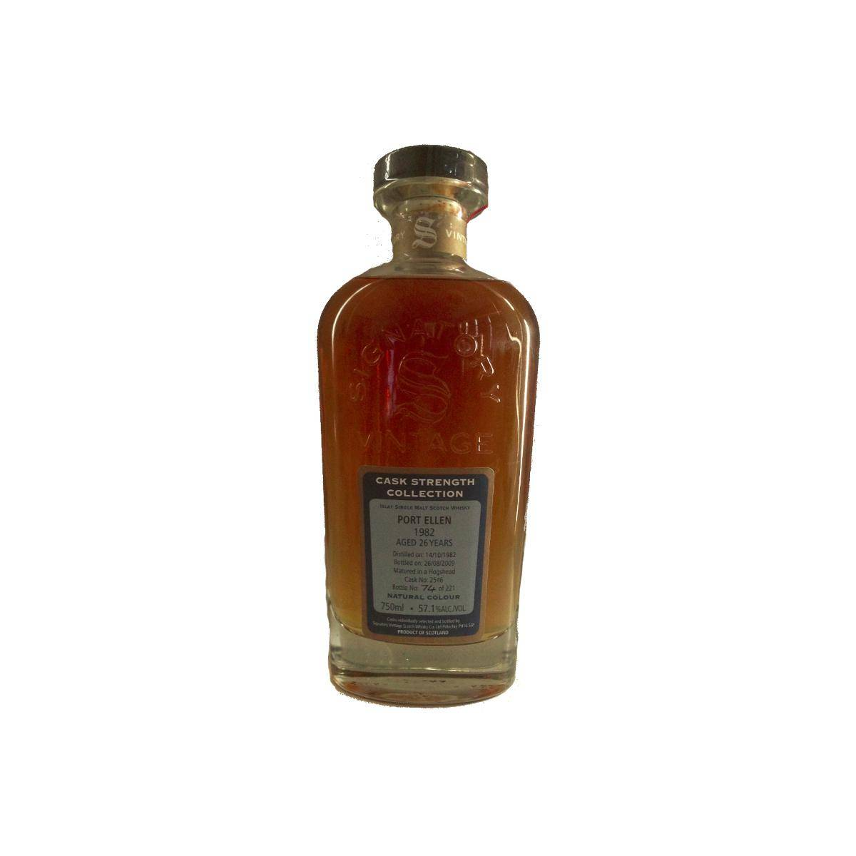 Port Ellen Cask Strength Collection 1982 26 Years Single Malt Whisky