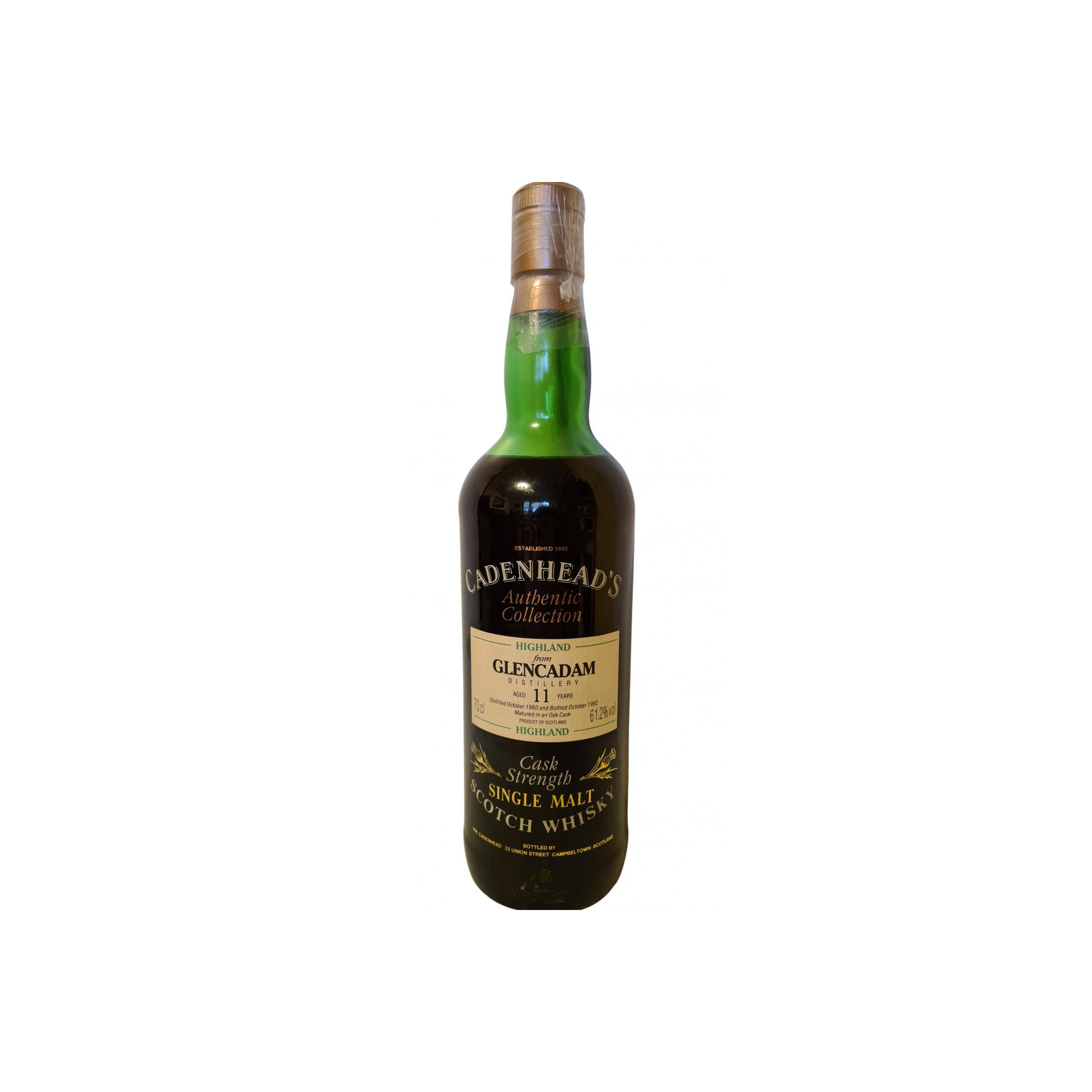 Glencadam Authentic Collection 1980 11 Years Single Malt Whisky