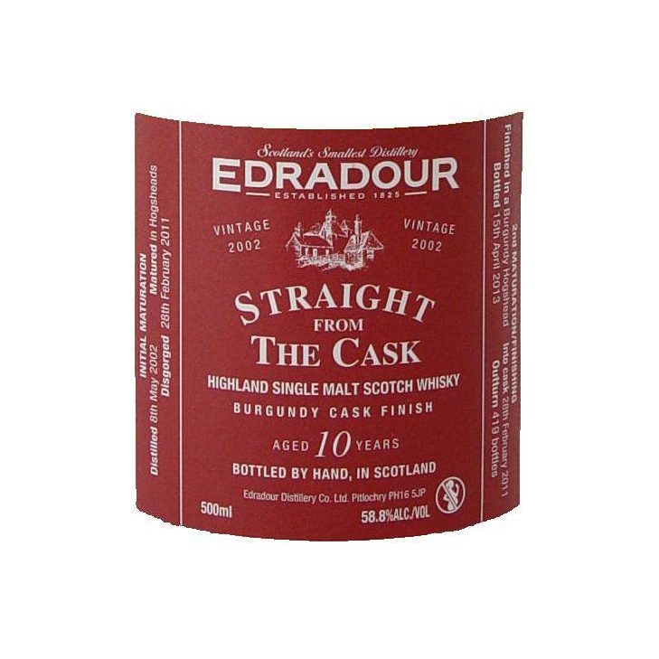 Edradour 2002 10 Years Single Malt Whisky