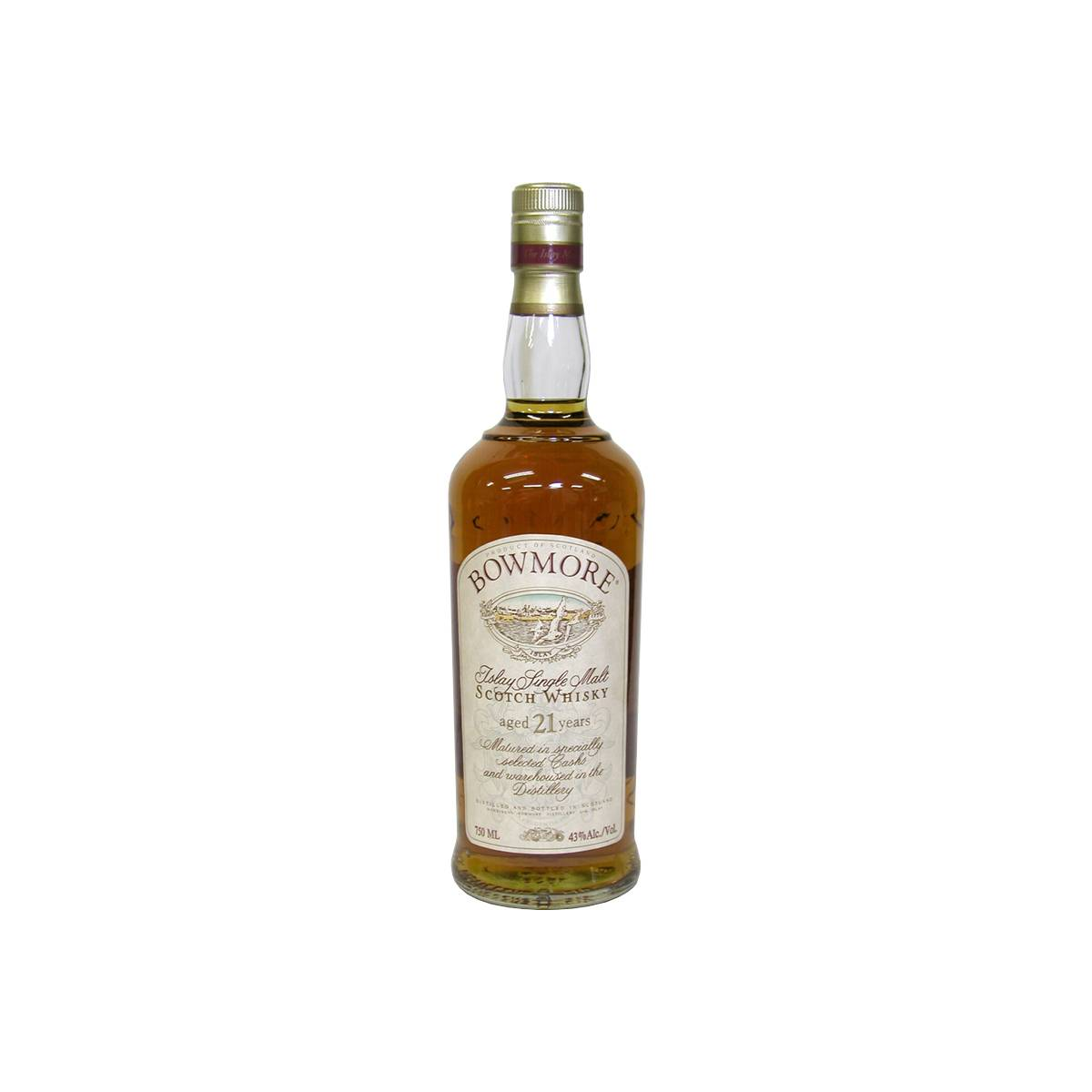 Bowmore 21 Years Single Malt Whisky
