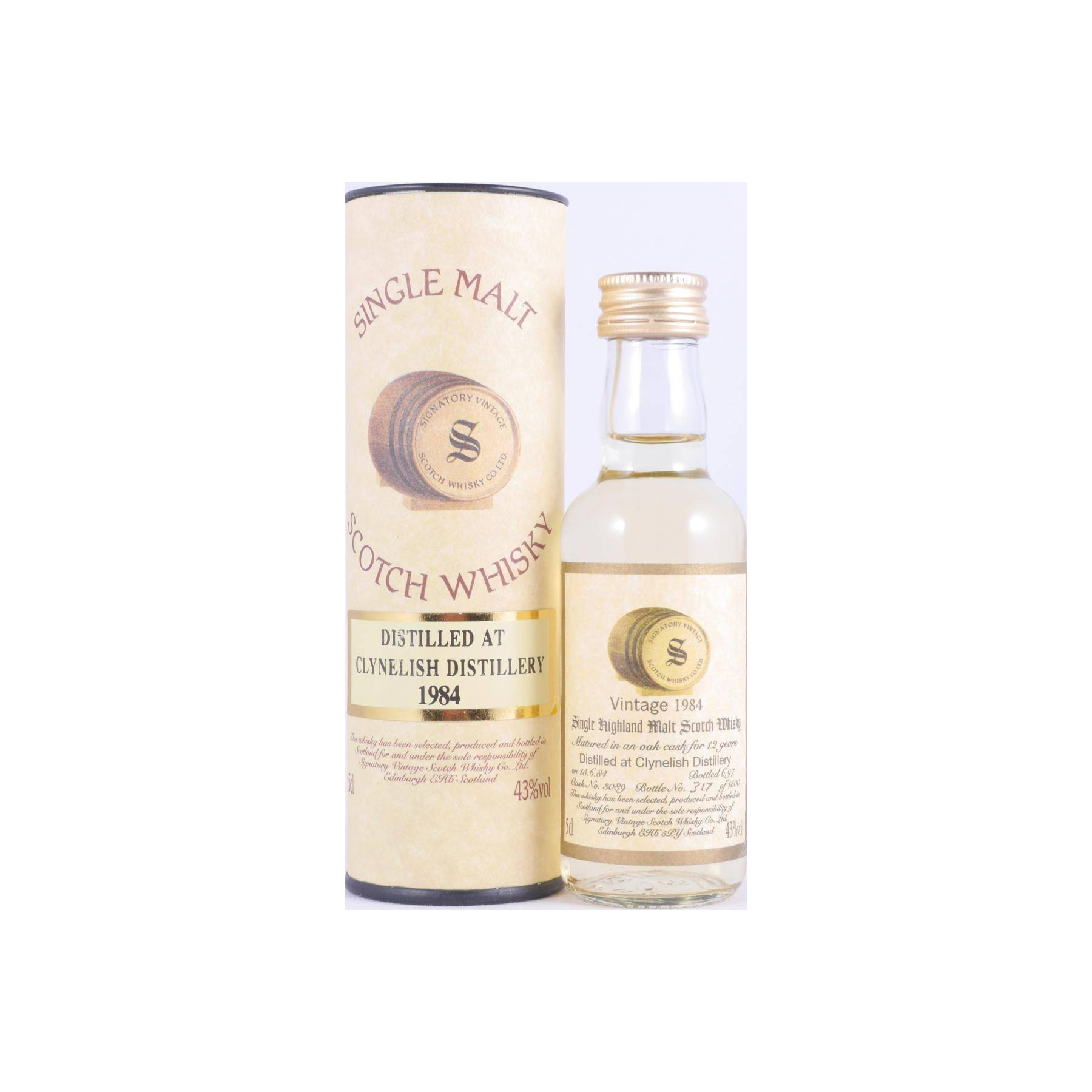 Clynelish Vintage Collection 1984 12 Years Single Malt Whisky