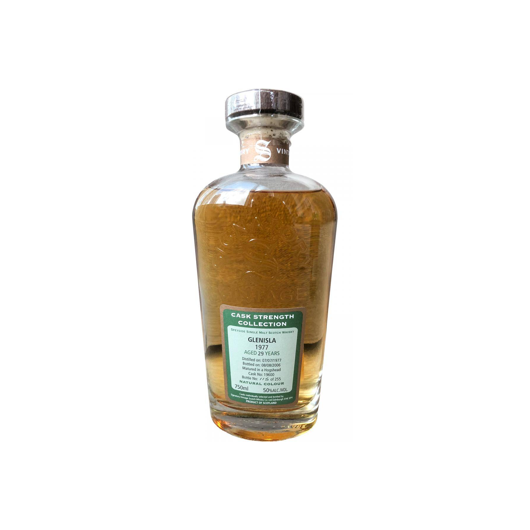 Glen Keith Cask Strength Collection 1977 29 Years Single Malt Whisky