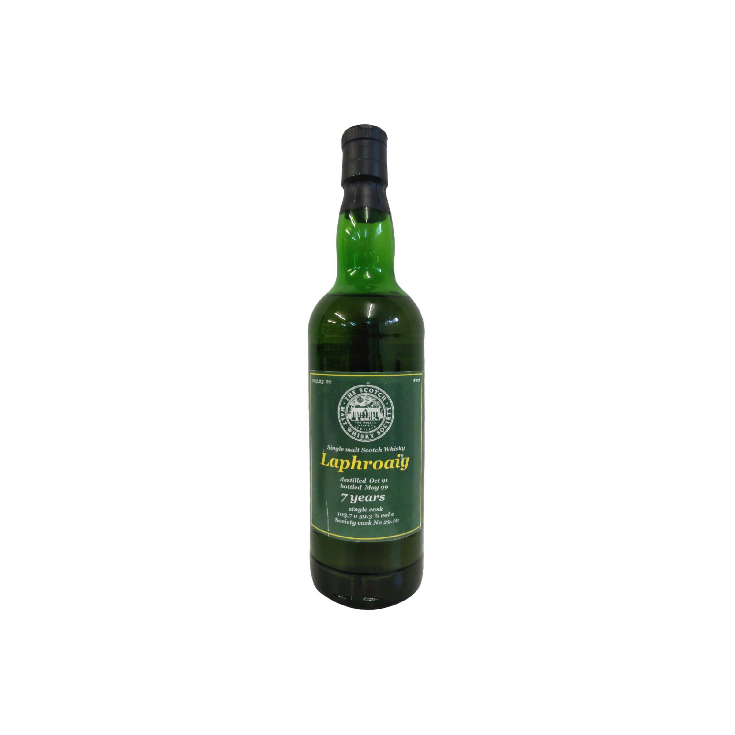 The Scotch Malt Whisky Society 1991 7 Years Single Malt Whisky 2