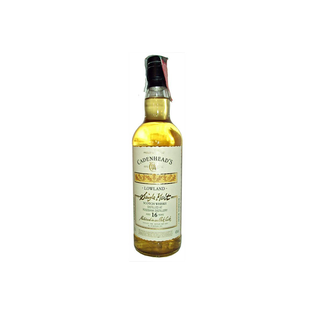 Rosebank 1989 16 Years Single Malt Whisky