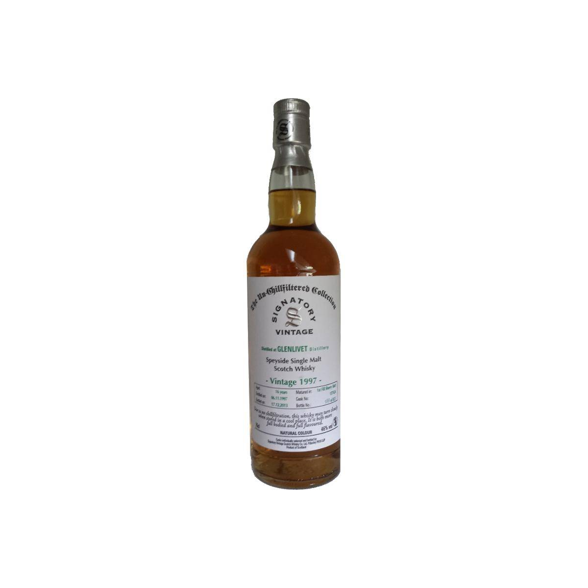 The Glenlivet The Un-Chillfiltered Collection 1997 16 Years Single Malt Whisky