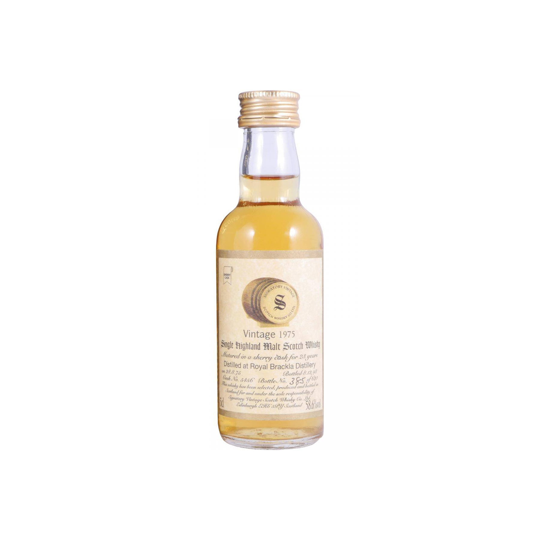 Royal Brackla 1975 23 Years Single Malt Whisky 2