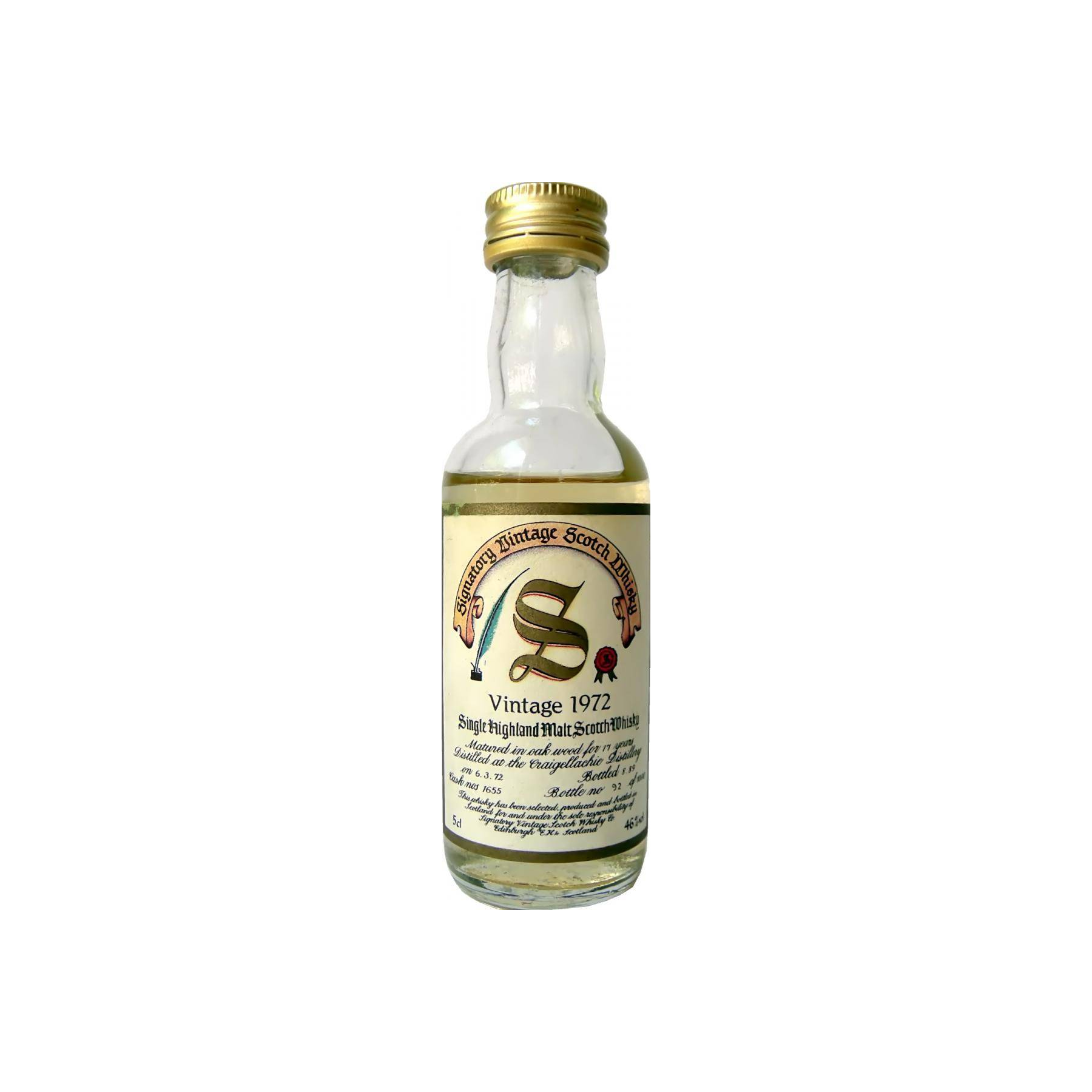 Craigellachie 1972 17 Years Single Malt Whisky 2
