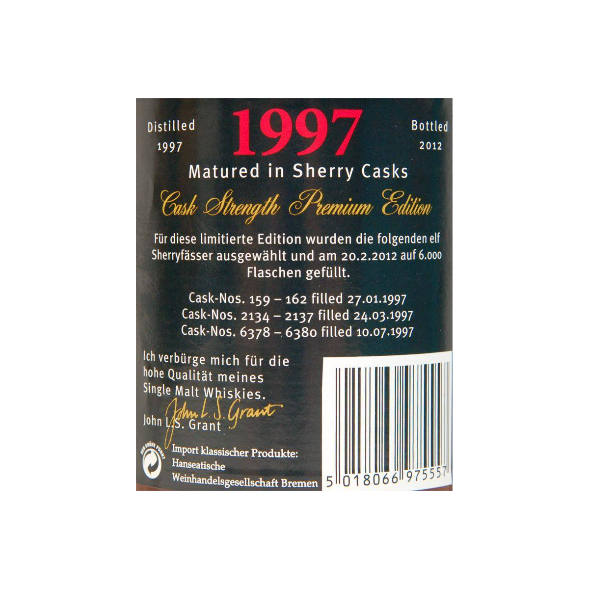 Glenfarclas 1997 14 Years Single Malt Whisky 3