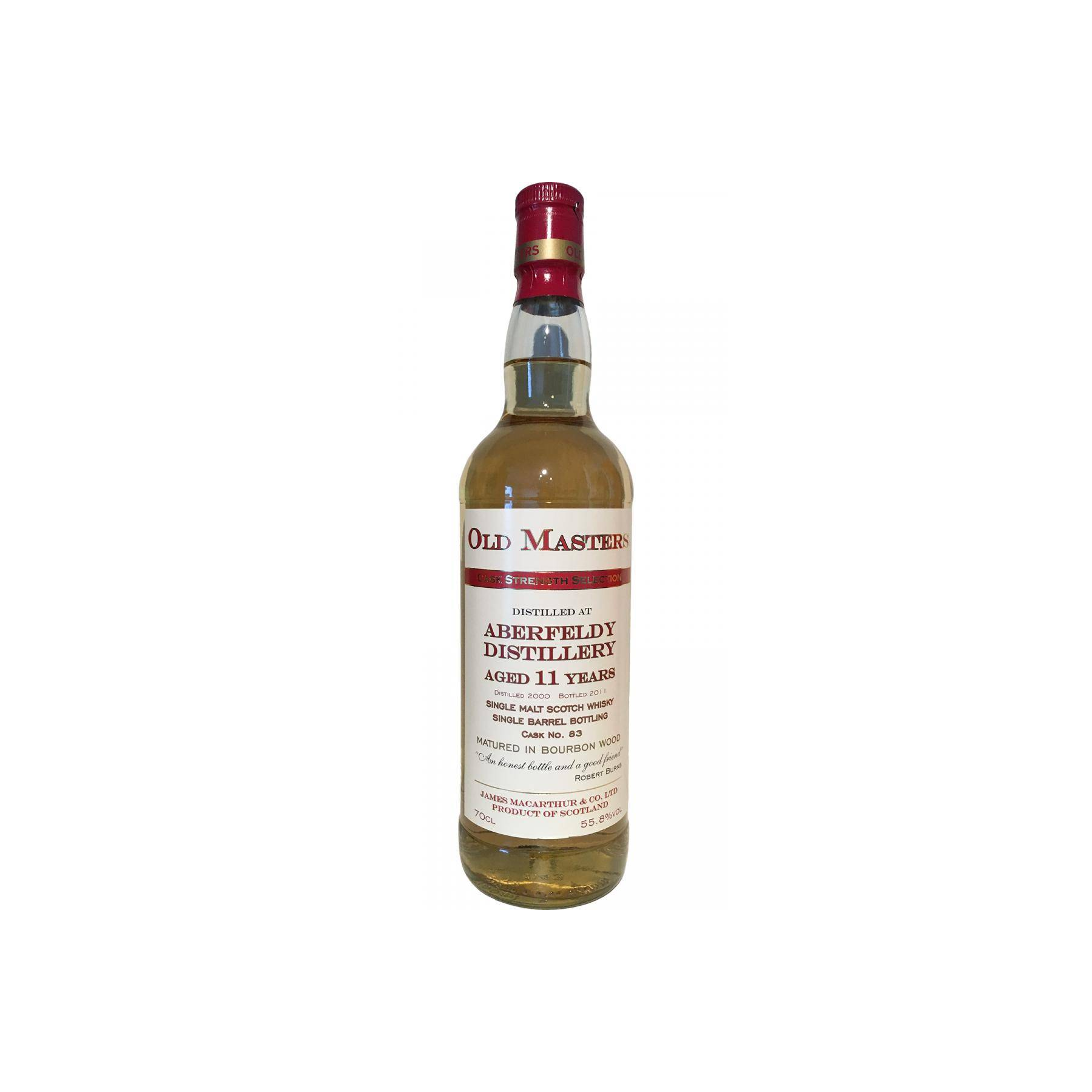Aberfeldy 2000 11 Years Single Malt Whisky