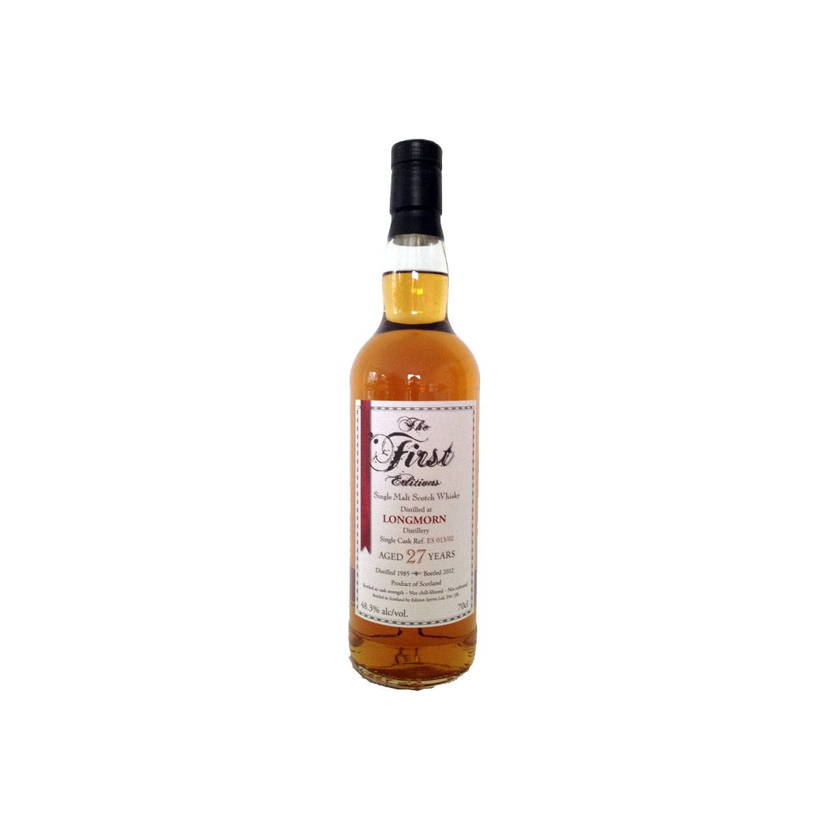 Longmorn The First Editions 1985 27 Years Single Malt Whisky