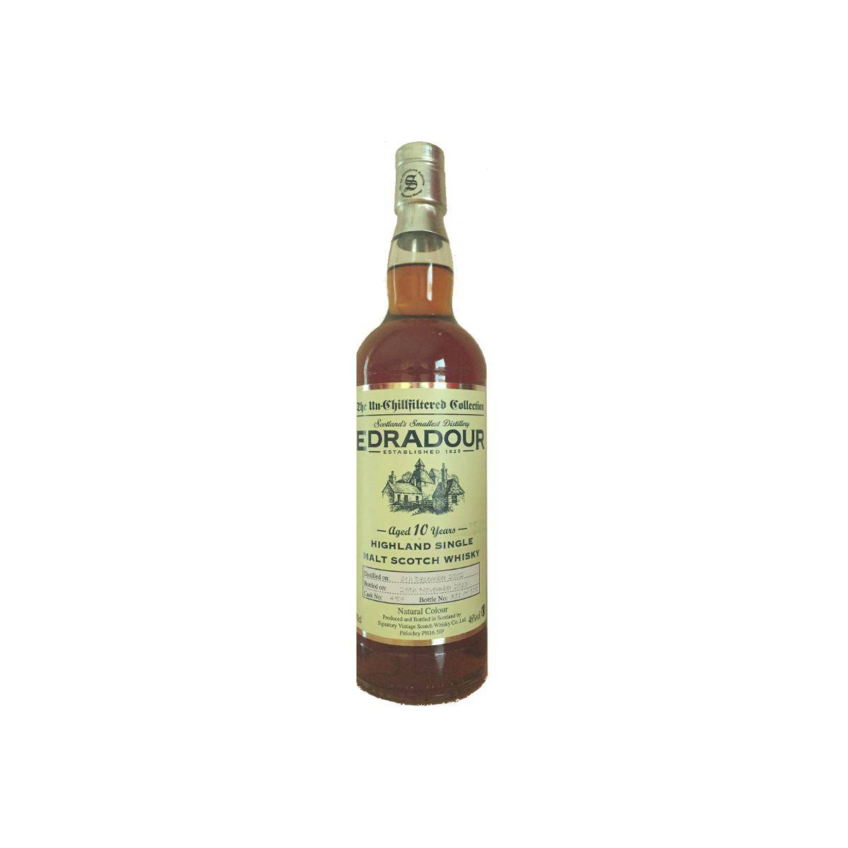 Edradour The Un-Chillfiltered Collection 2002 10 Years Single Malt Whisky