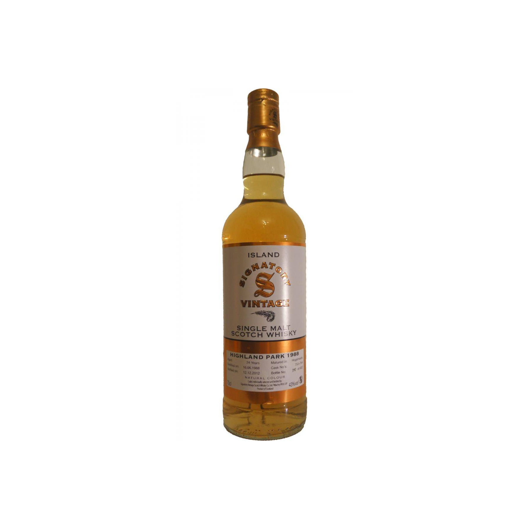 Highland Park Vintage Collection 1988 24 Years Single Malt Whisky