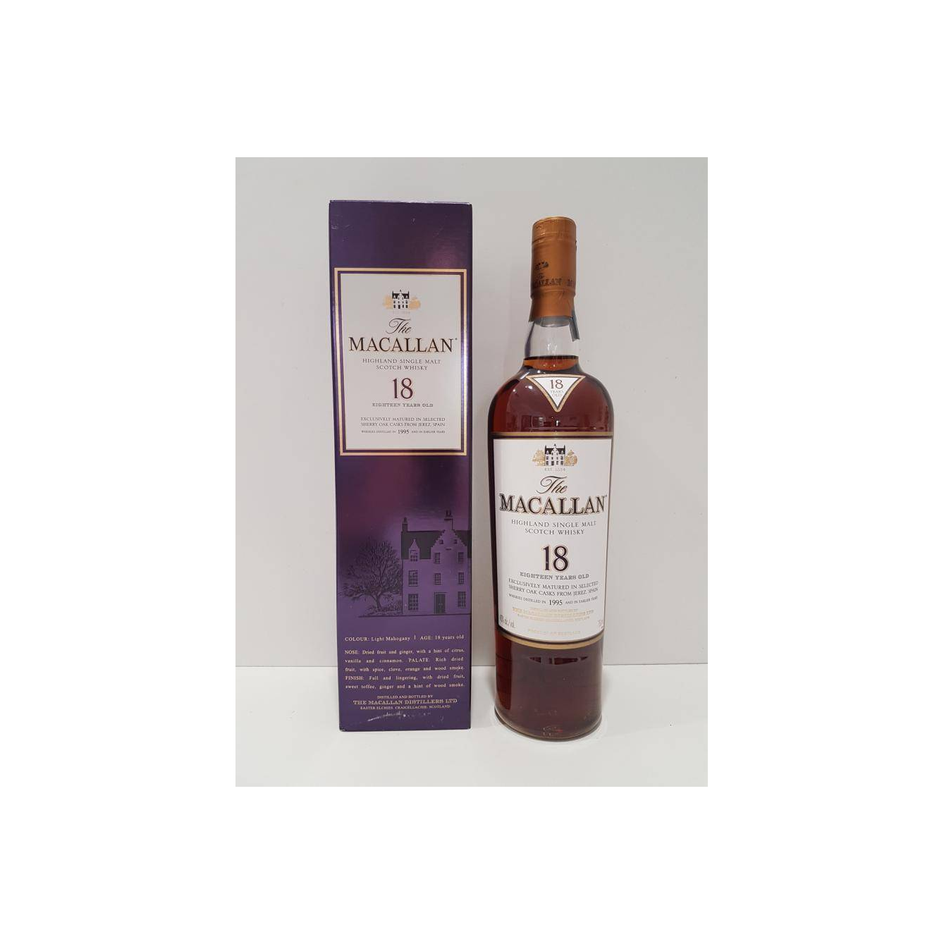 The Macallan 1995 18 Years Single Malt Whisky 2