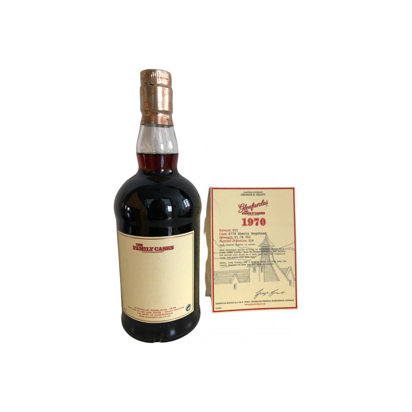 Glenfarclas 1970 41 Years Single Malt Whisky 3