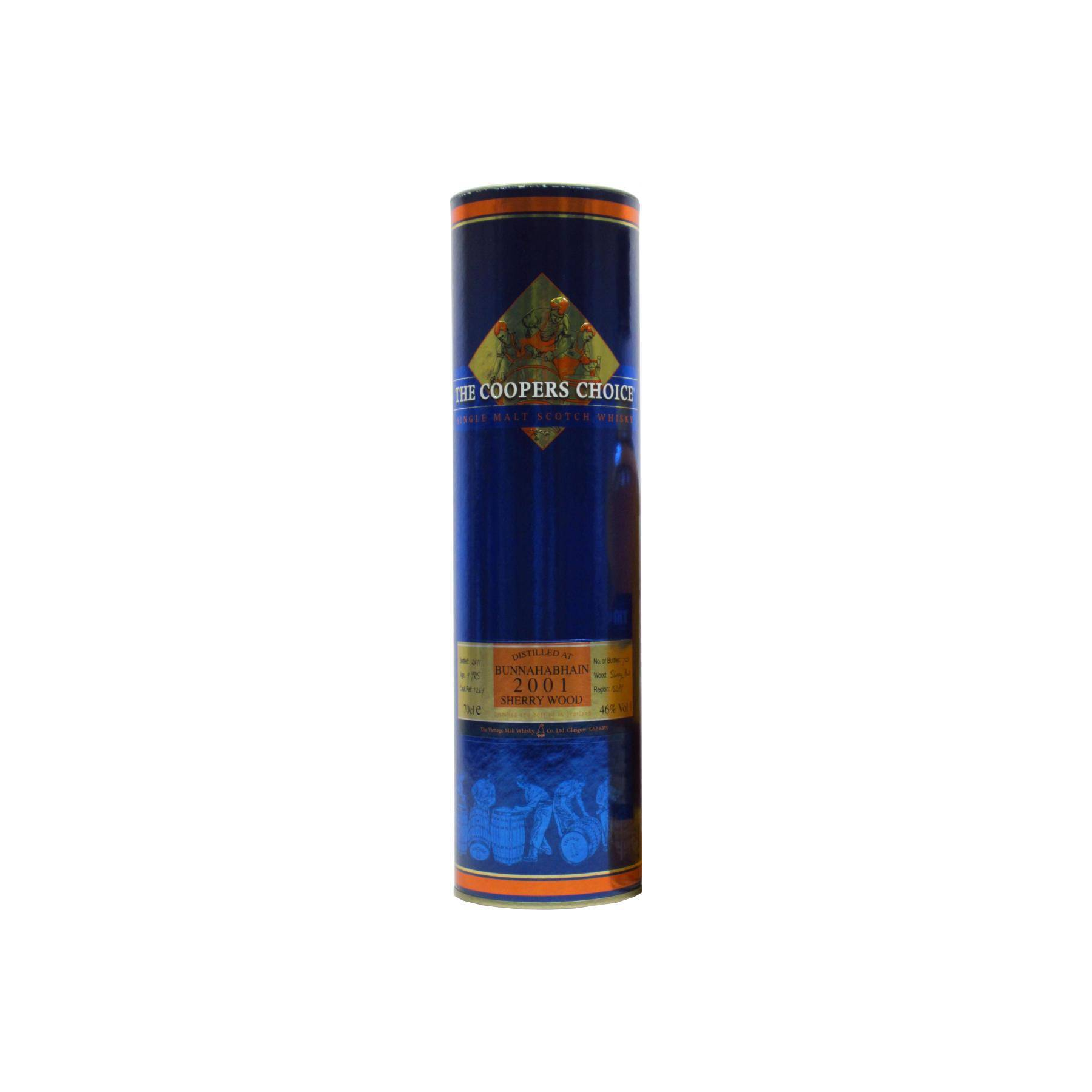 Bunnahabhain The Cooper's Choice 2001 9 Years Single Malt Whisky 2