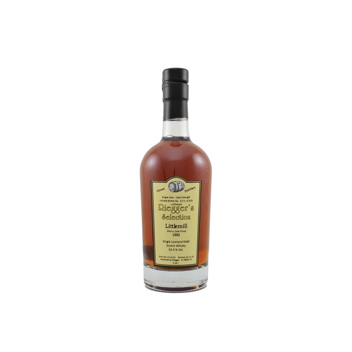 Littlemill Cask Strength Collection 1992 20 Years Single Malt Whisky