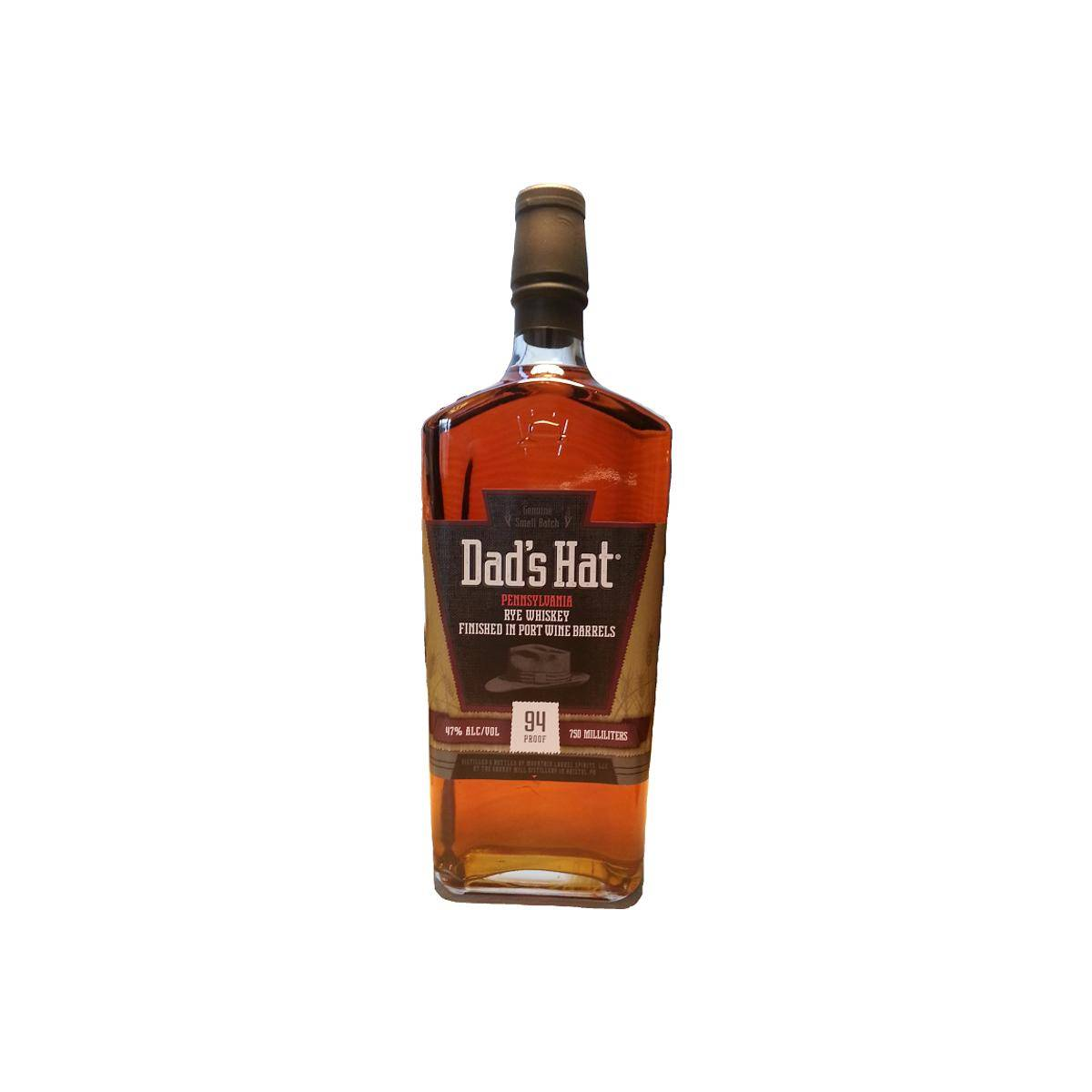 Dad's Hat Port Finished Pennsylvania Rye Whiskey