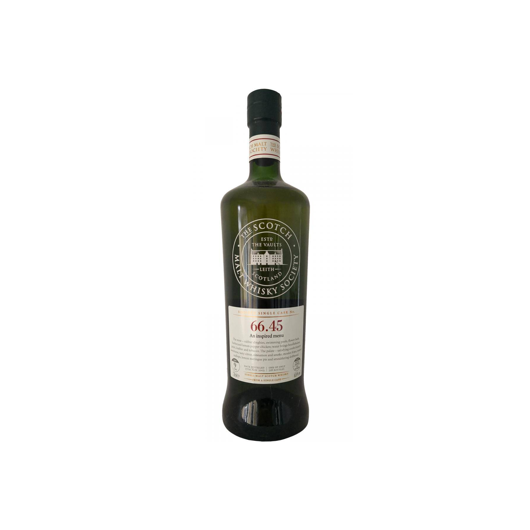 The Scotch Malt Whisky Society 2003 9 Years Single Malt Whisky
