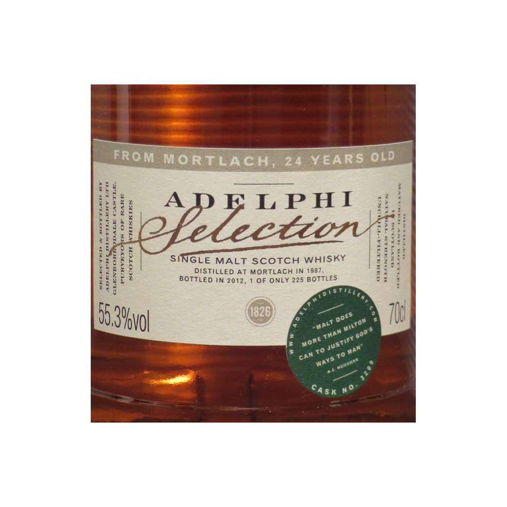 Mortlach Limited Edition 1987 24 Years Single Malt Whisky 2