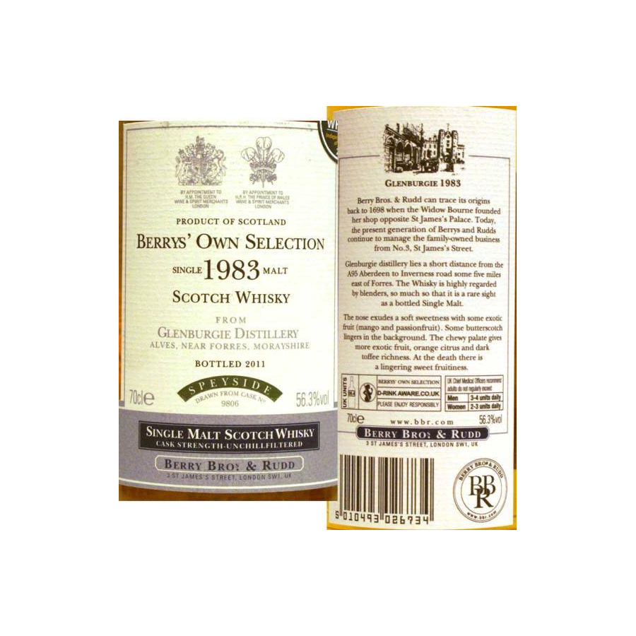 Glenburgie 1983 28 Years Single Malt Whisky