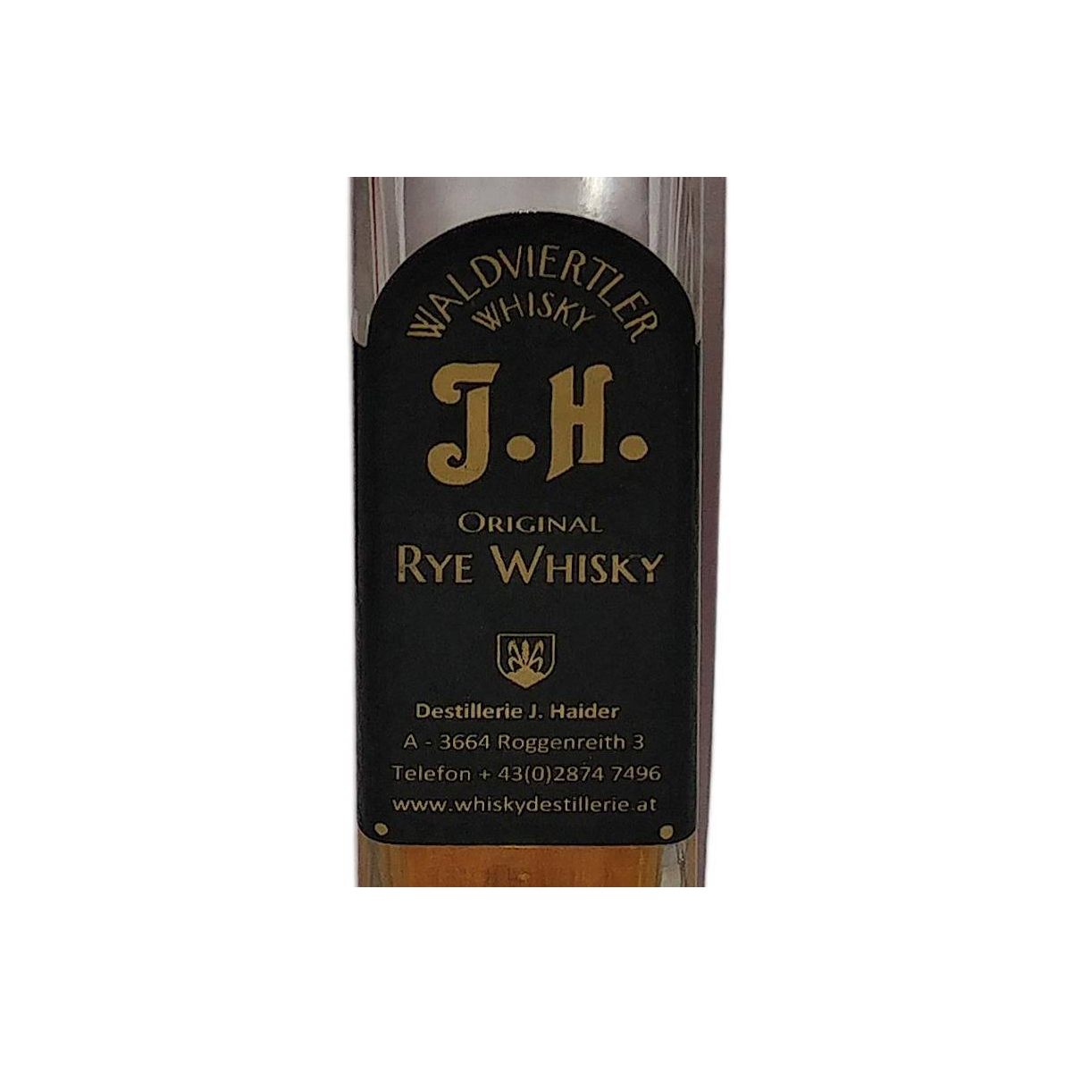 Waldviertler Whisky J.H. Original - Rye Whisky