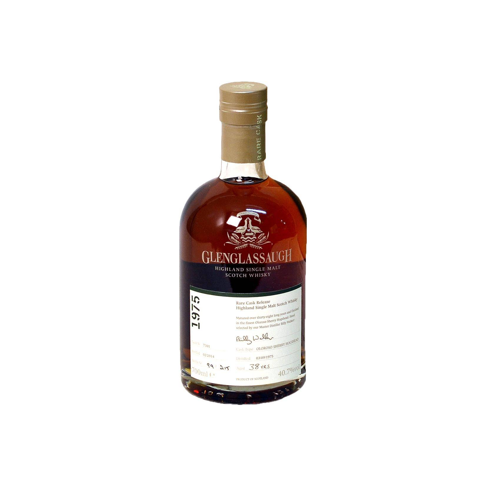 Glenglassaugh 1975 38 Years Single Malt Whisky