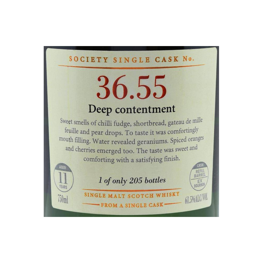 The Scotch Malt Whisky Society 1999 11 Years Single Malt Whisky 2