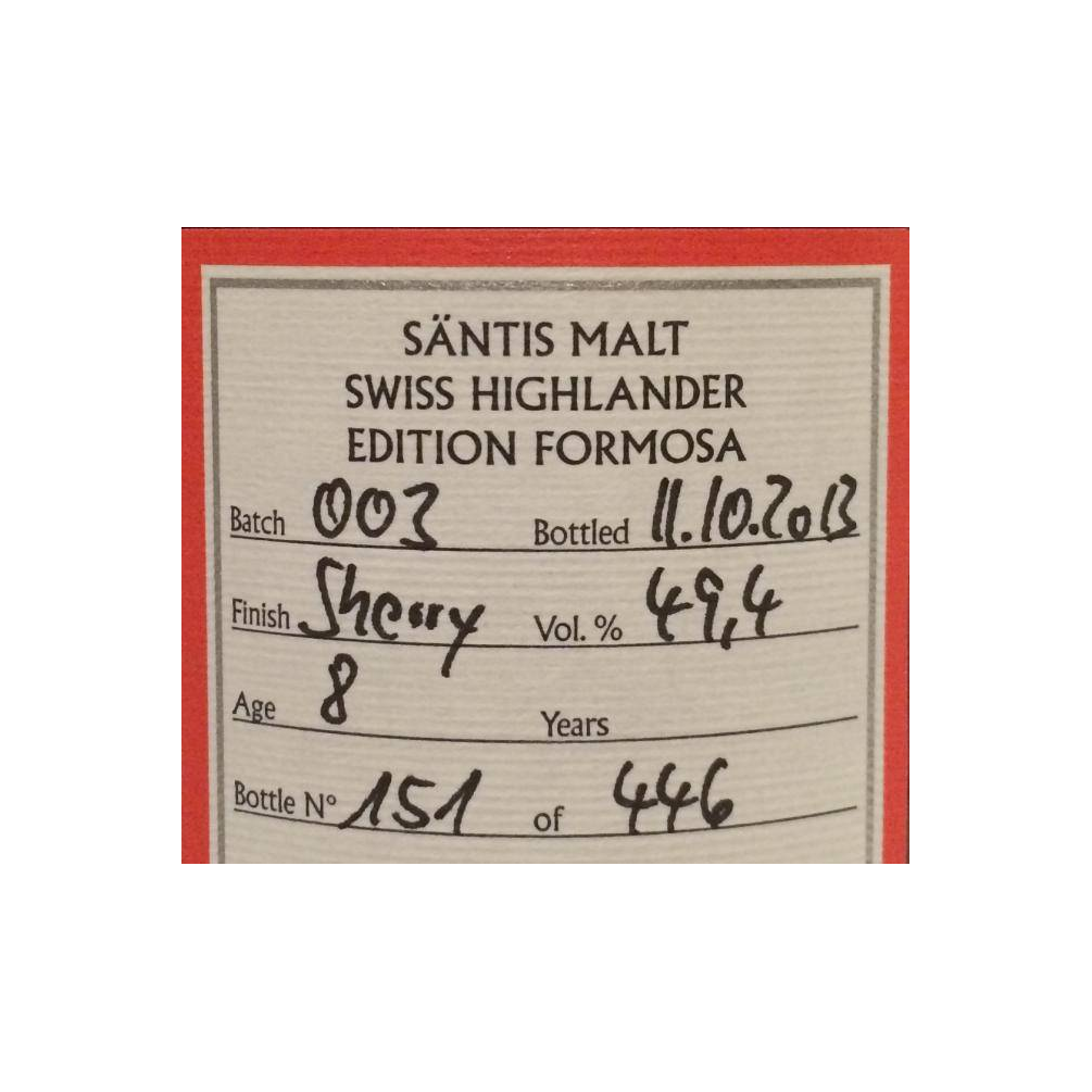 Säntis Malt 8 Years Single Malt Whisky 2