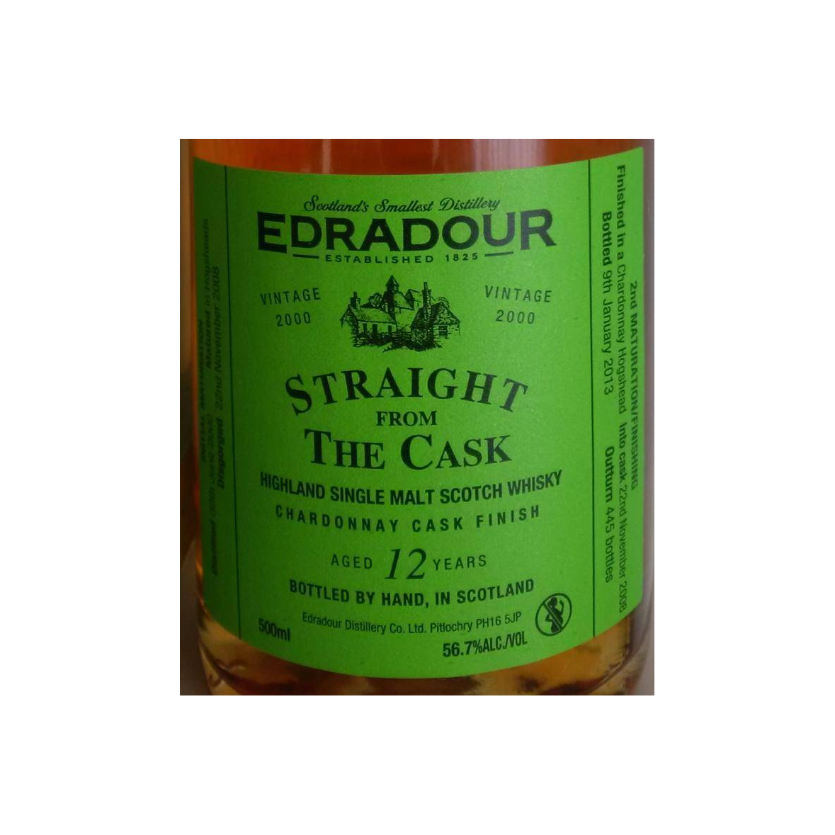 Edradour 2000 12 Years Single Malt Whisky 2