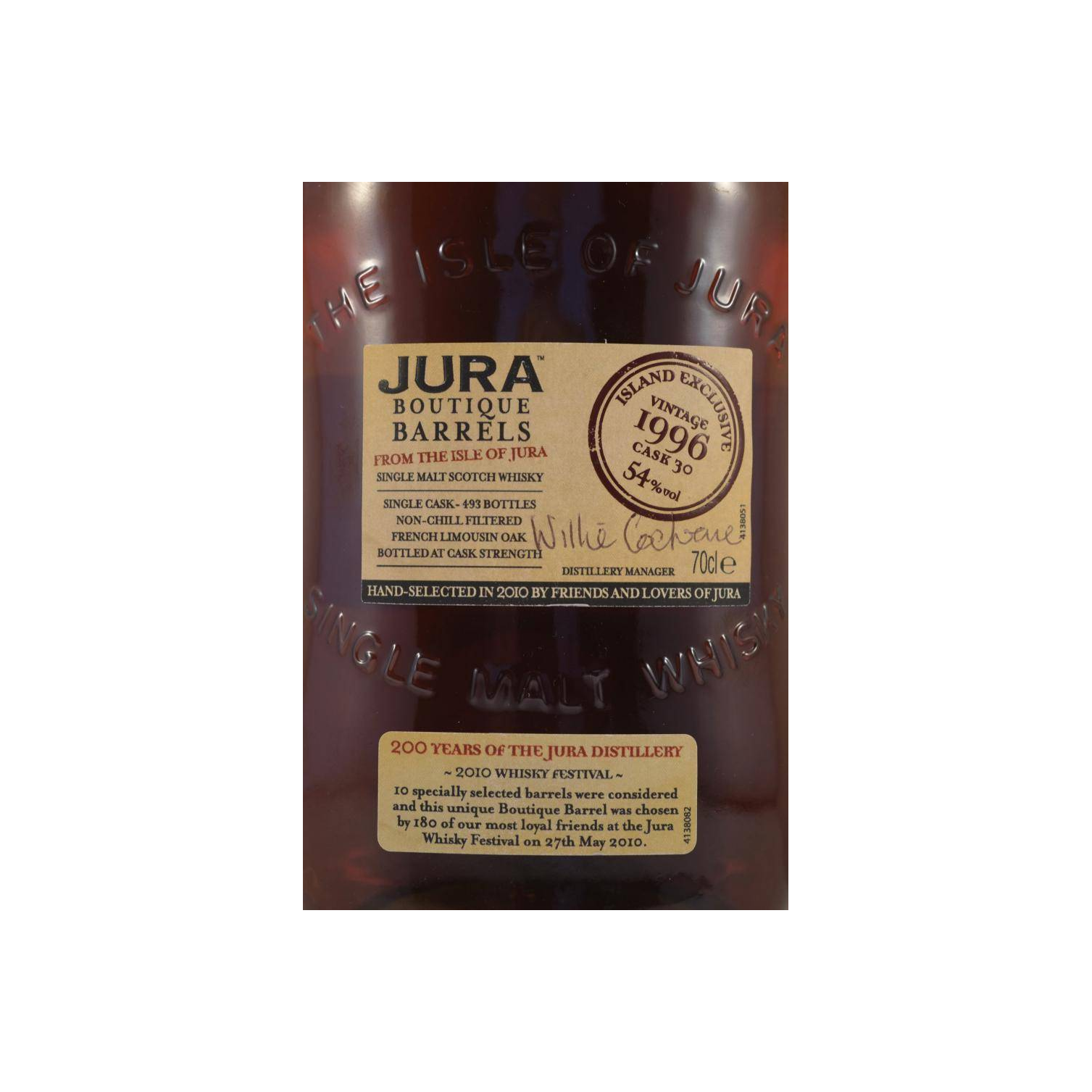 Jura 1996 14 Years Single Malt Whisky 2