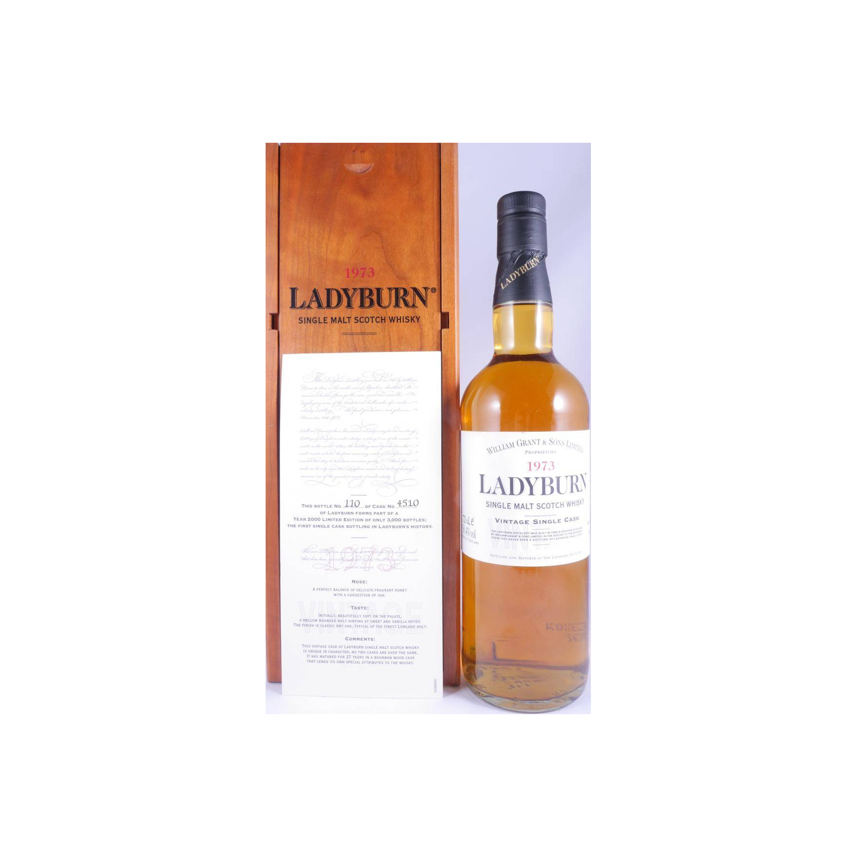 Ladyburn 1973 27 Years Single Malt Whisky 3
