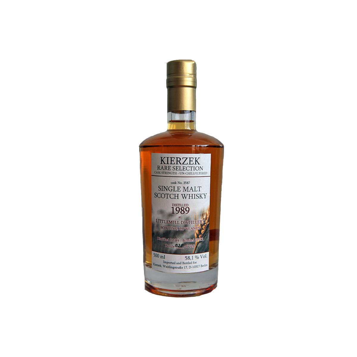 Littlemill 1989 22 Years Single Malt Whisky 2