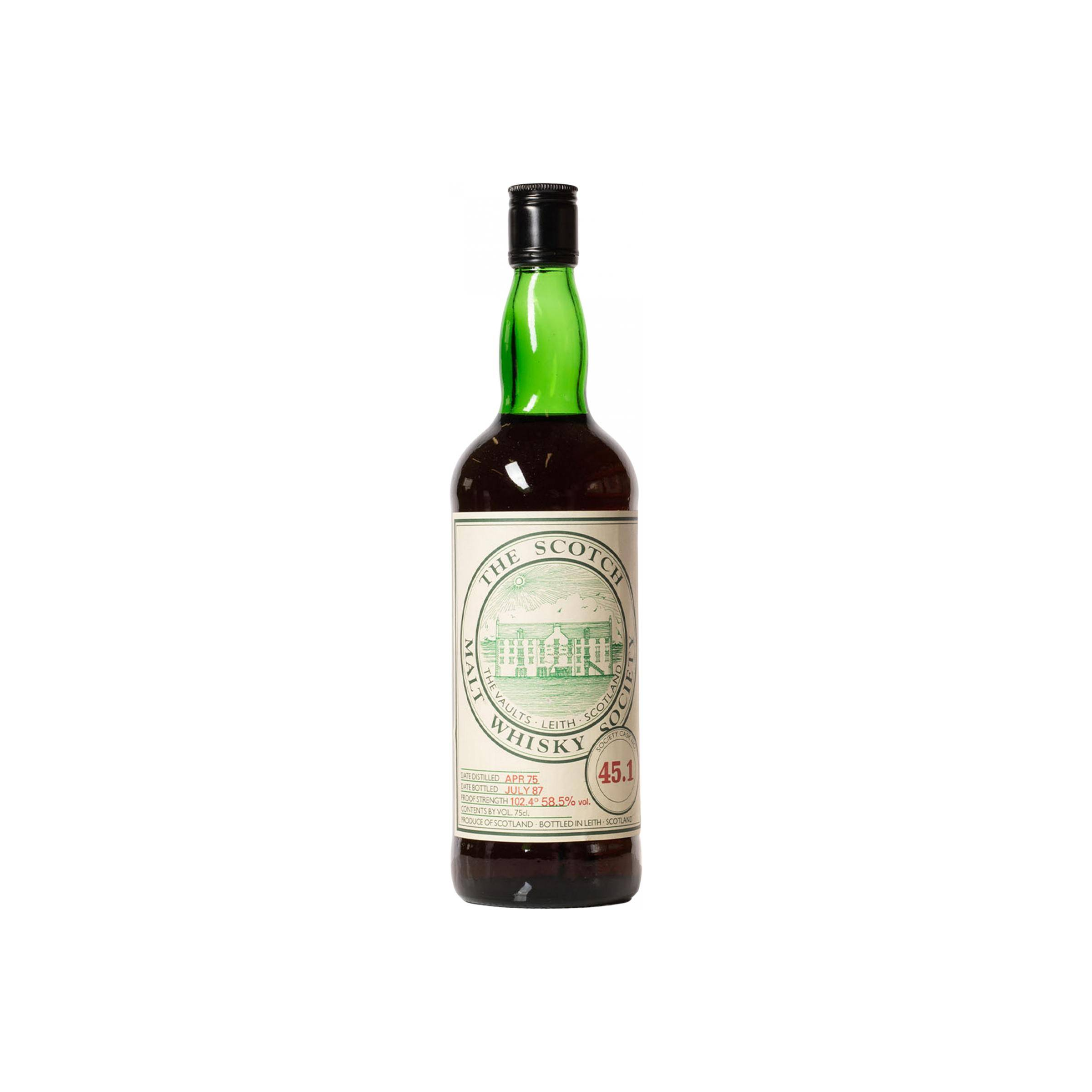 The Scotch Malt Whisky Society 1975 12 Years Single Malt Whisky