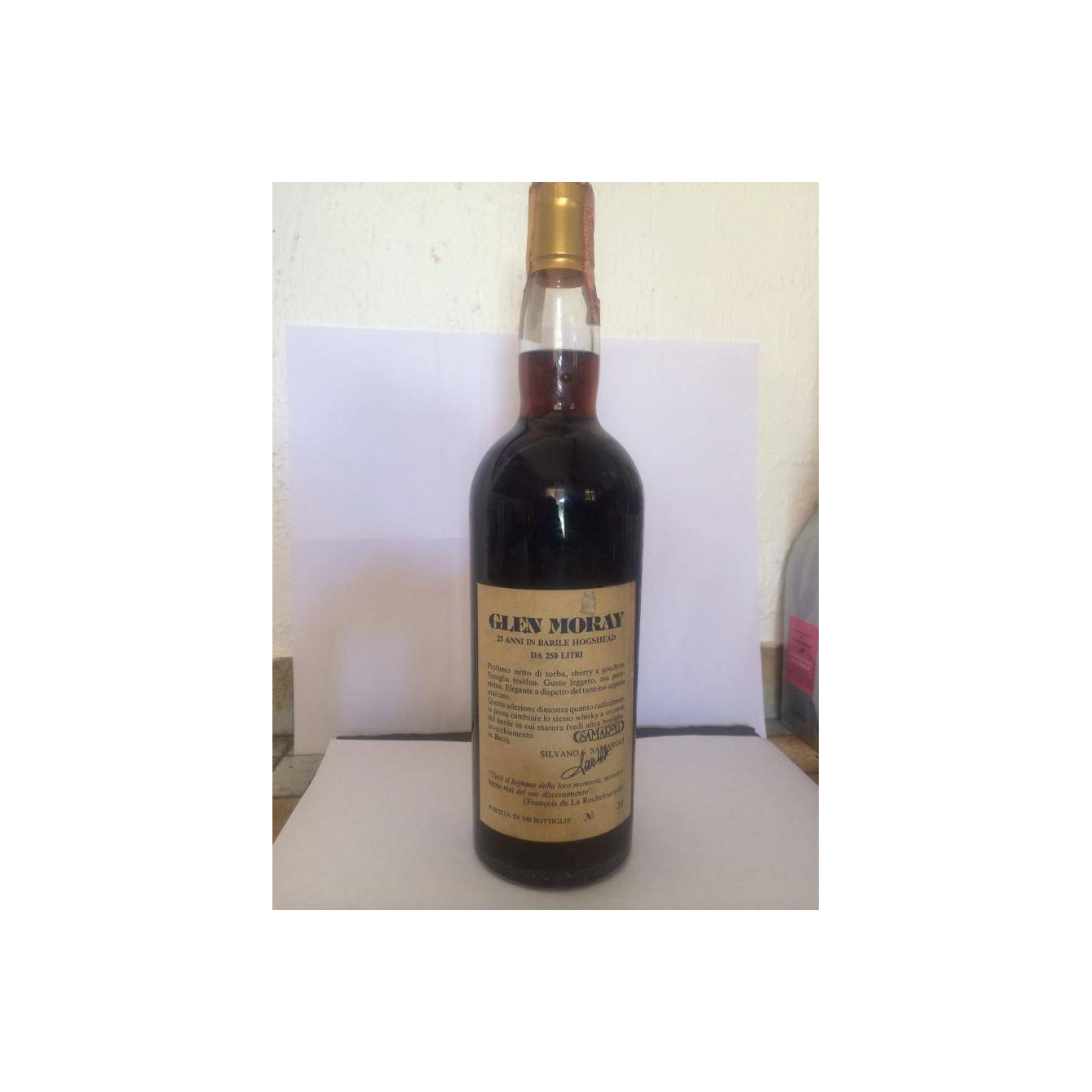 Glen Moray 1959 25 Years Single Malt Whisky 2