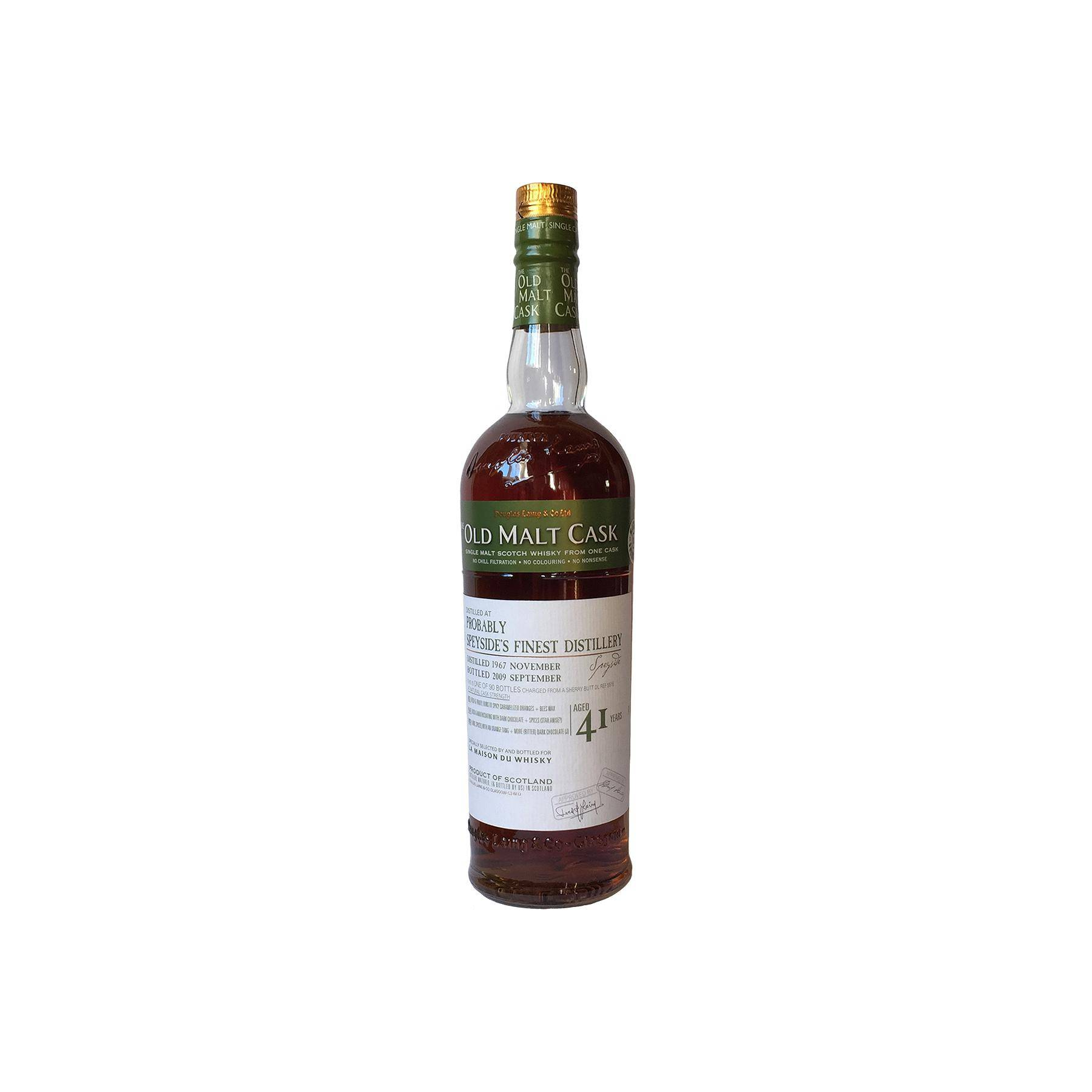 Douglas Laing Old Malt Cask 1967 41 Years Single Malt Whisky