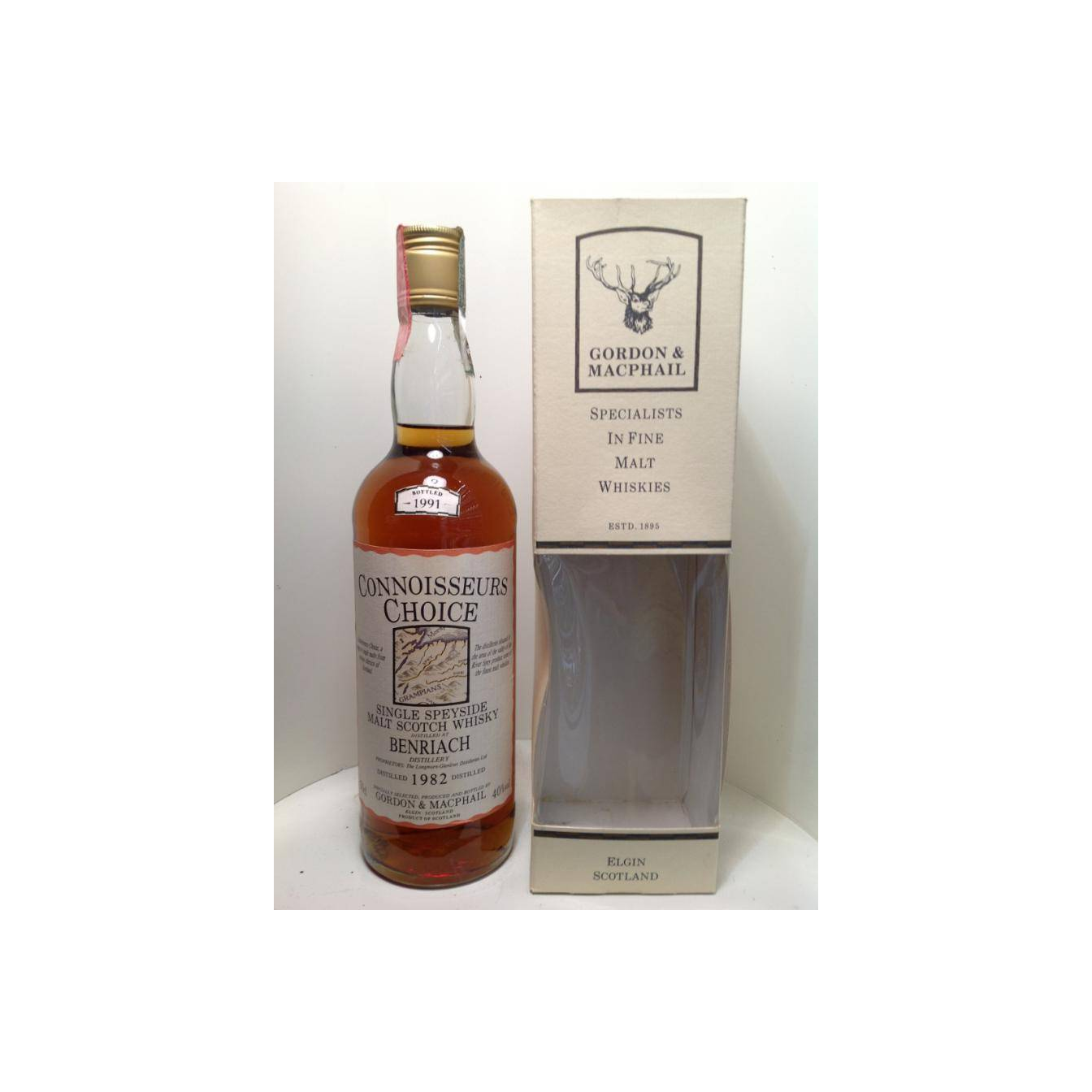 BenRiach Connoisseurs Choice 1982 9 Years Single Malt Whisky