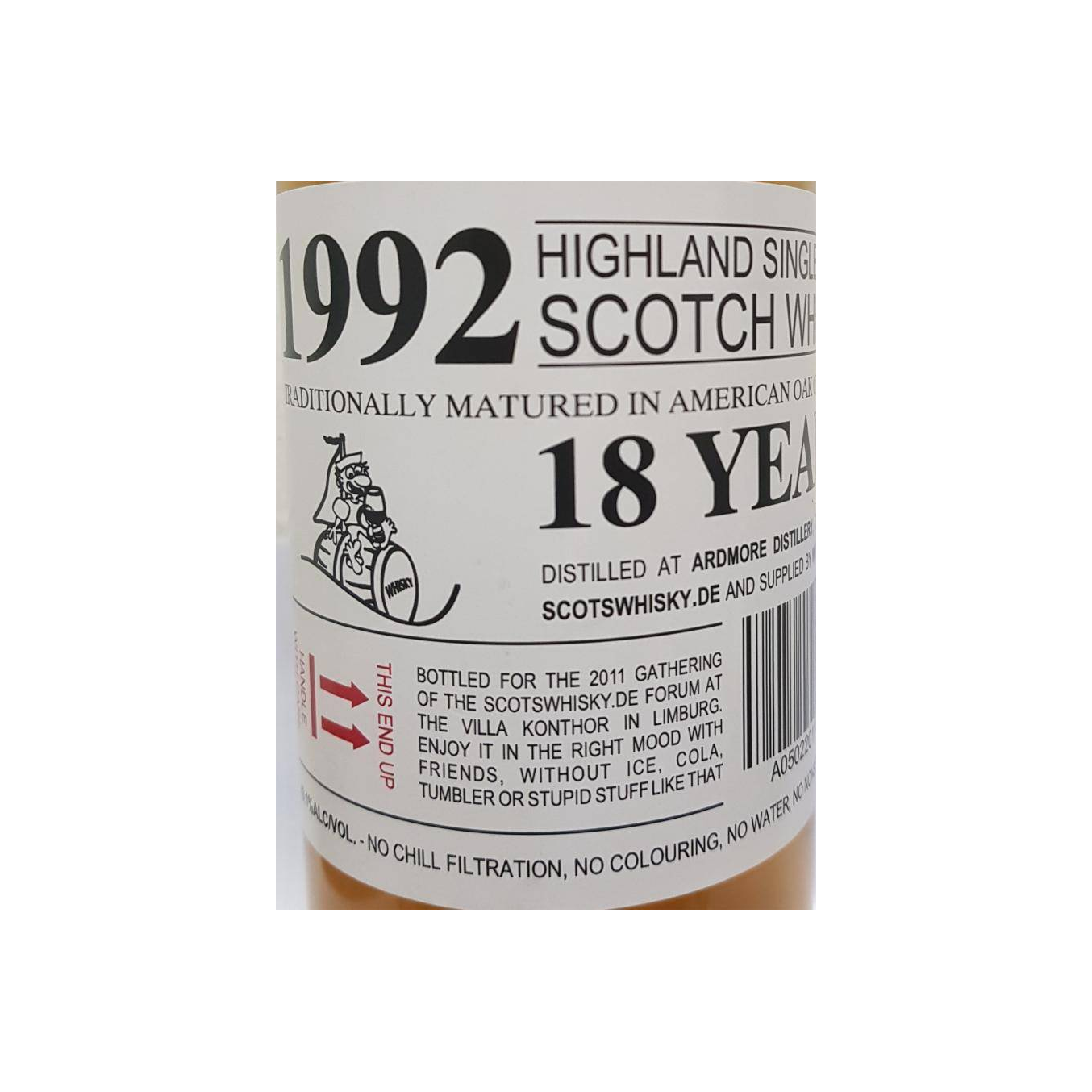 Ardmore 1992 18 Years Single Malt Whisky 2