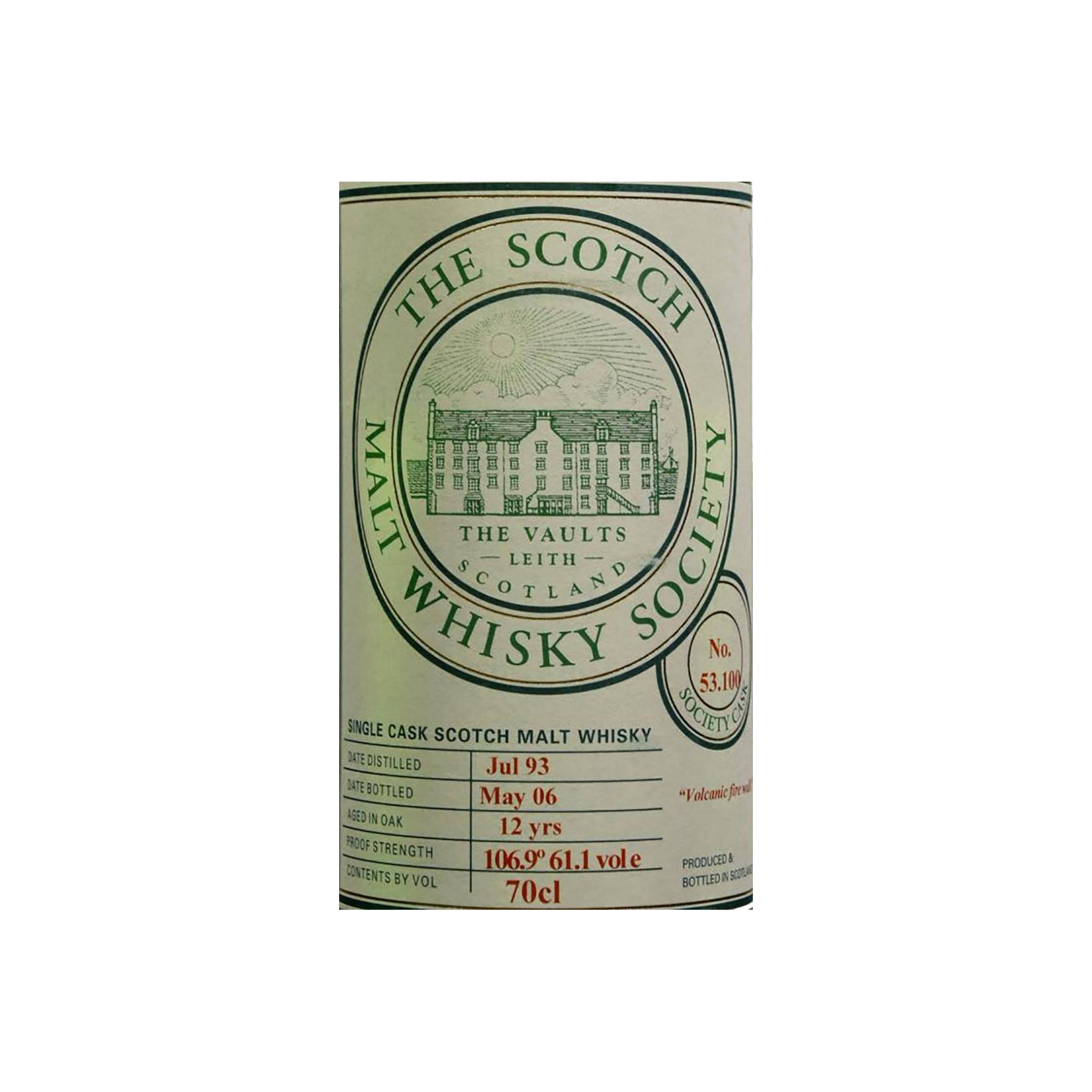 The Scotch Malt Whisky Society 1993 12 Years Single Malt Whisky 2