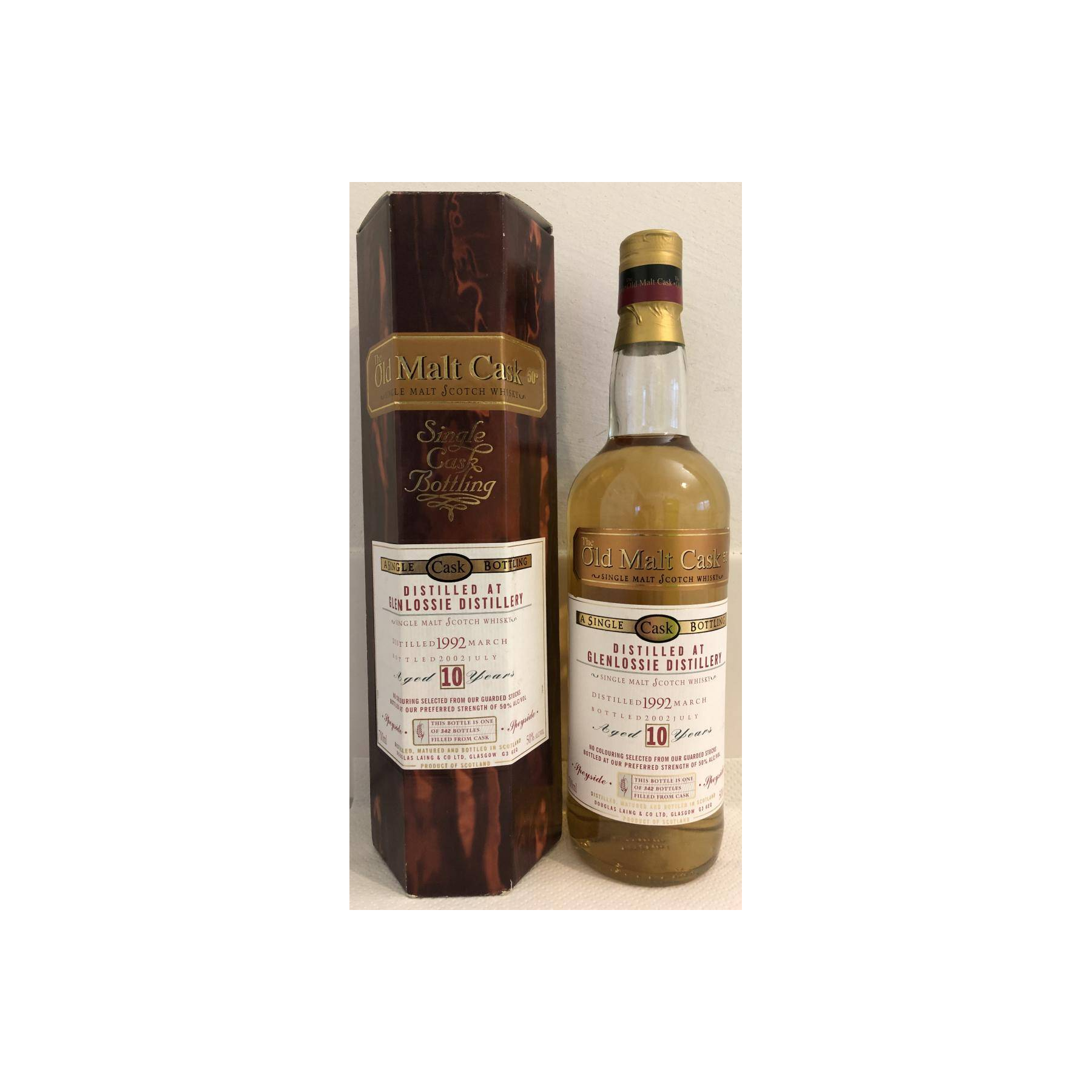 Glenlossie Old Malt Cask 1992 10 Years Single Malt Whisky 2