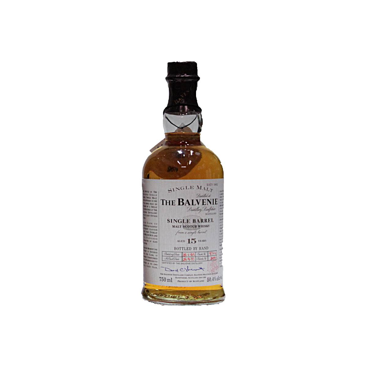 The Balvenie Single Cask 1977 15 Years Single Malt Whisky