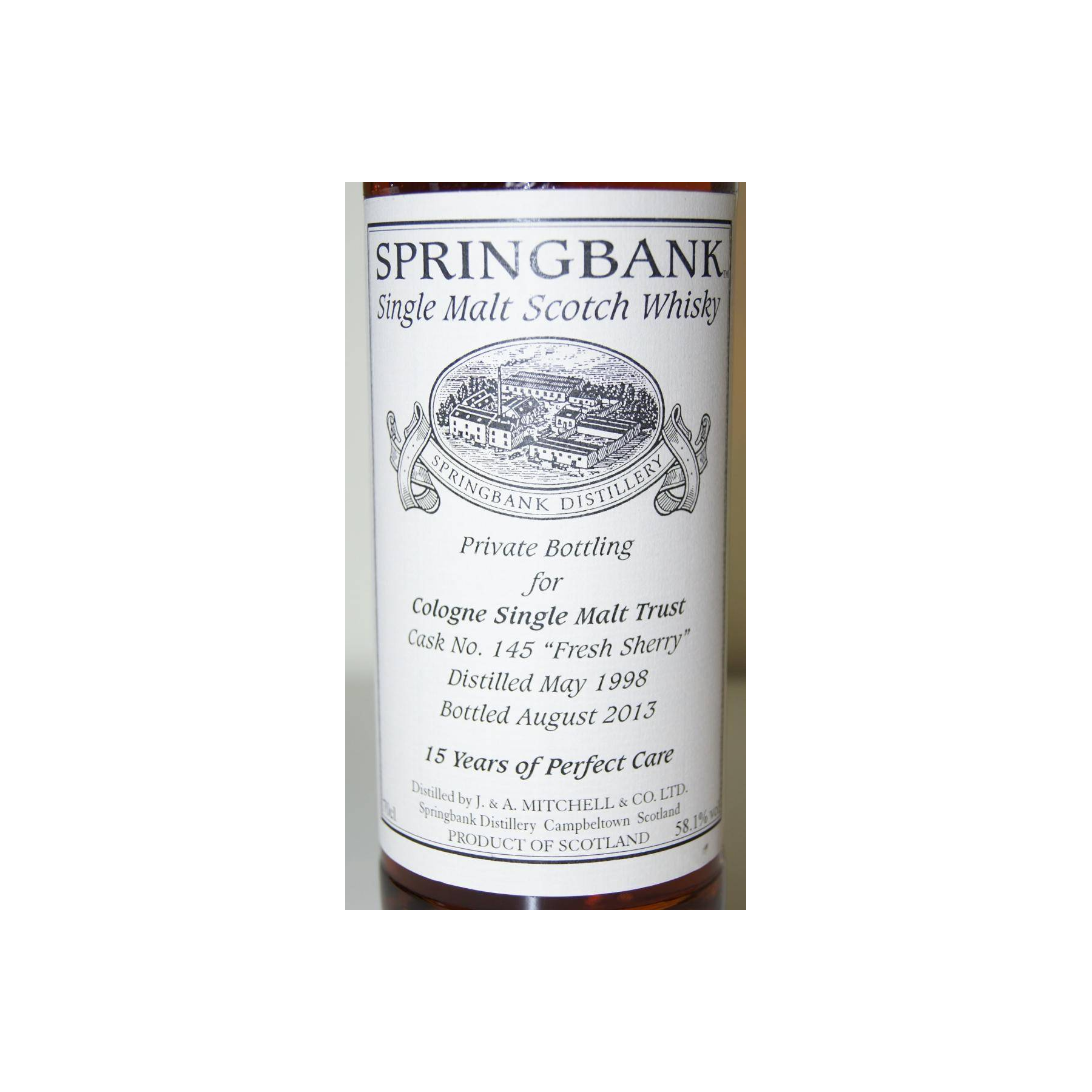 Springbank 1998 15 Years Single Malt Whisky 2